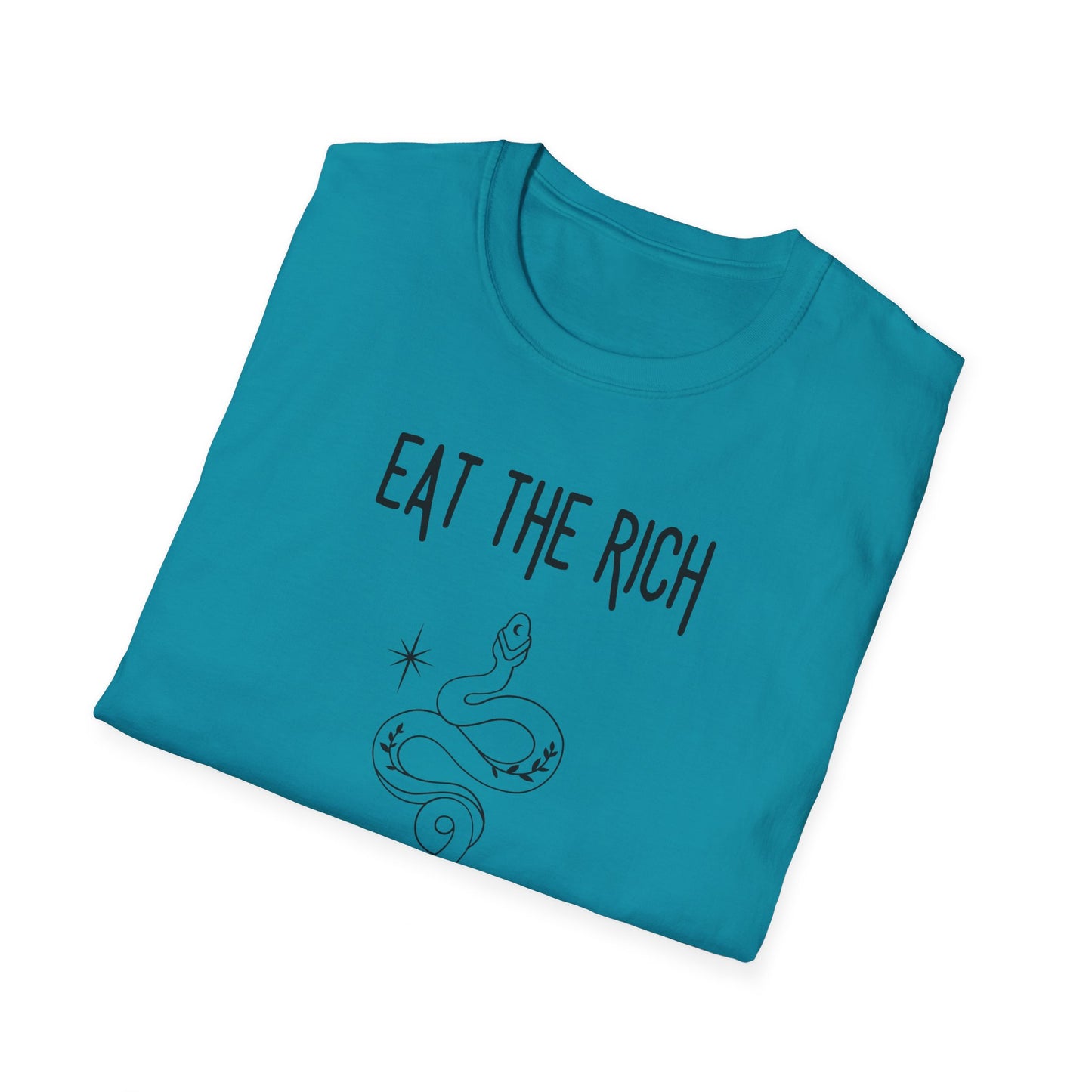 Eat the Rich - Unisex Softstyle T-Shirt