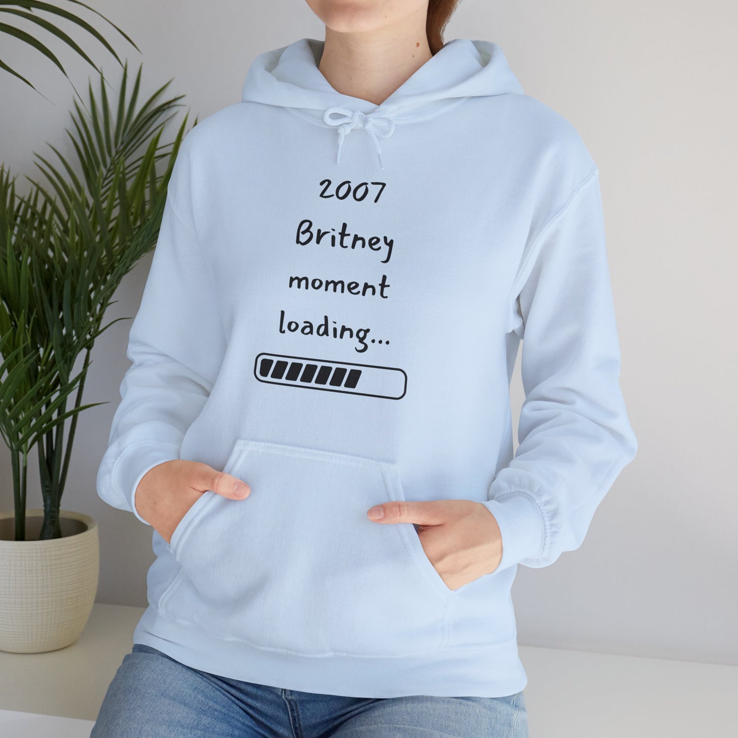 2007 Britney Moment Loading Hoodie - Unisex Heavy Blend™ Hooded Sweatshirt