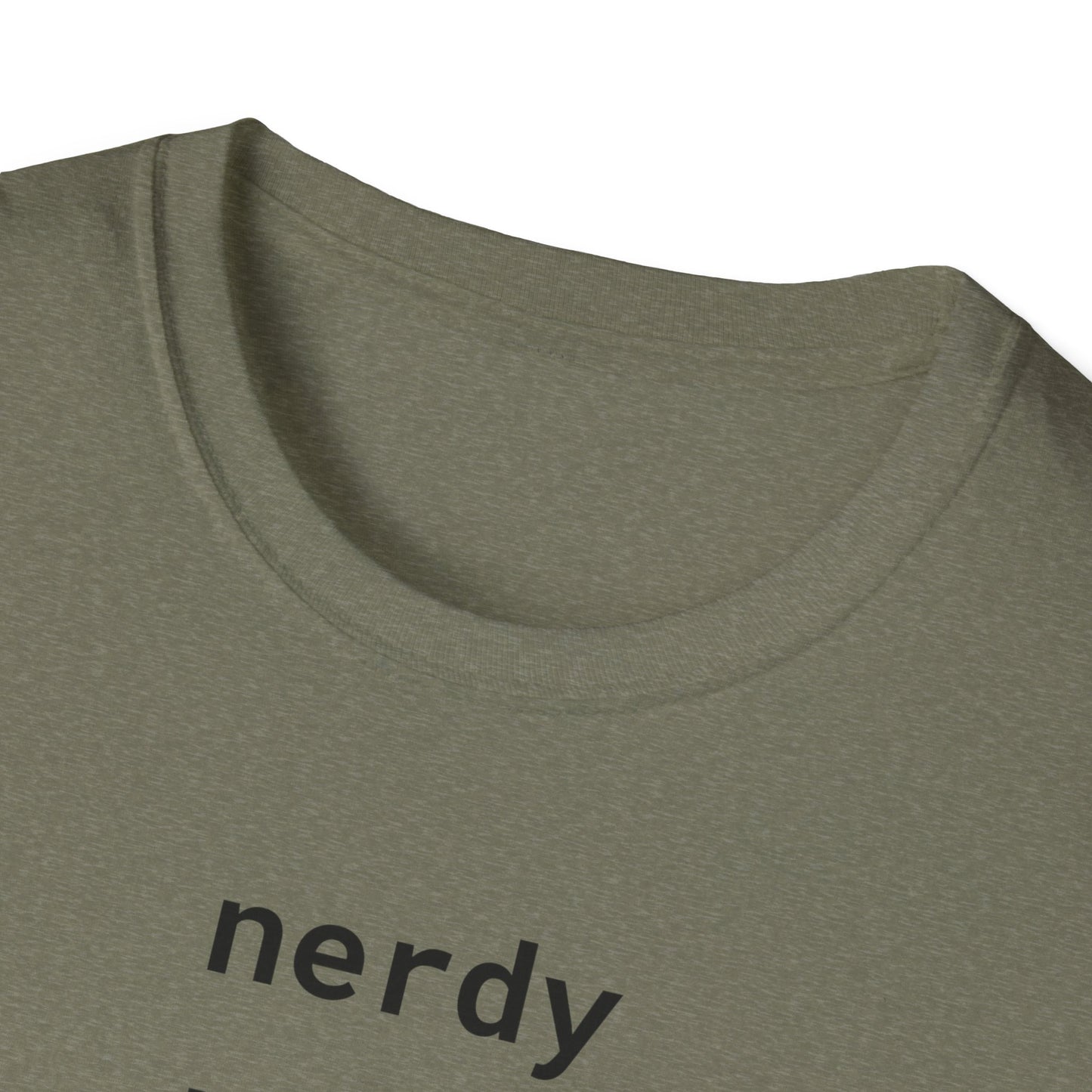 Nerdy Robot Energy - Unisex Softstyle T-Shirt