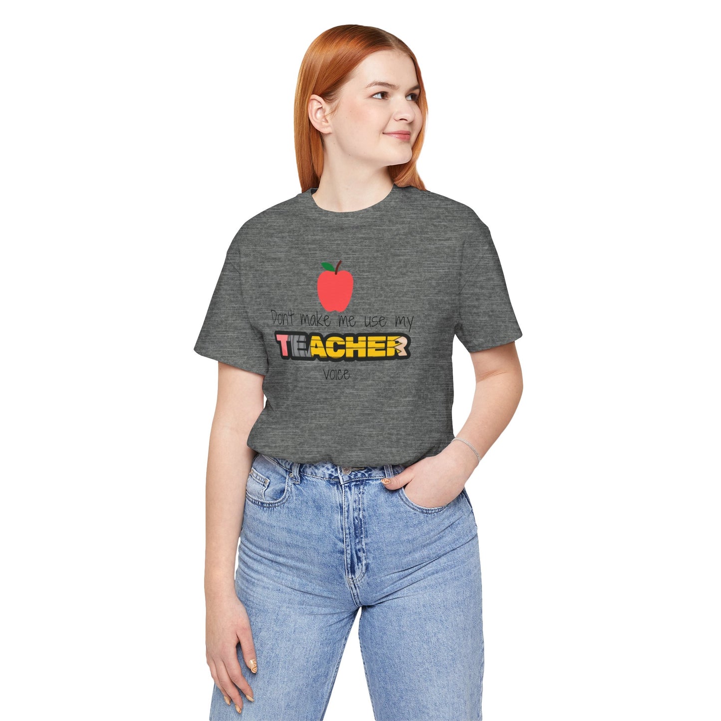 Teacher Voice - Bella + Canvas Unisex Jersey Short Sleeve Tee