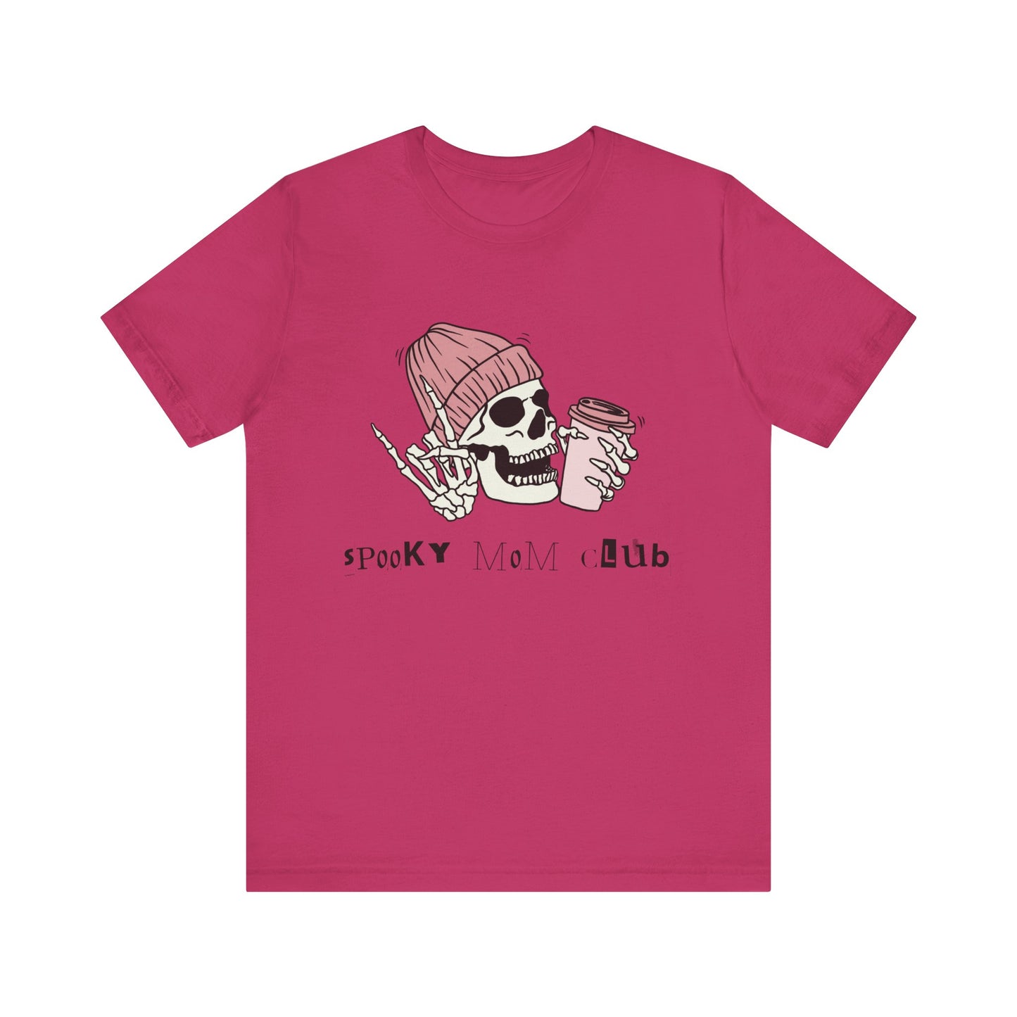 Spooky Mom Club Tshirt - Unisex Jersey Short Sleeve Tee