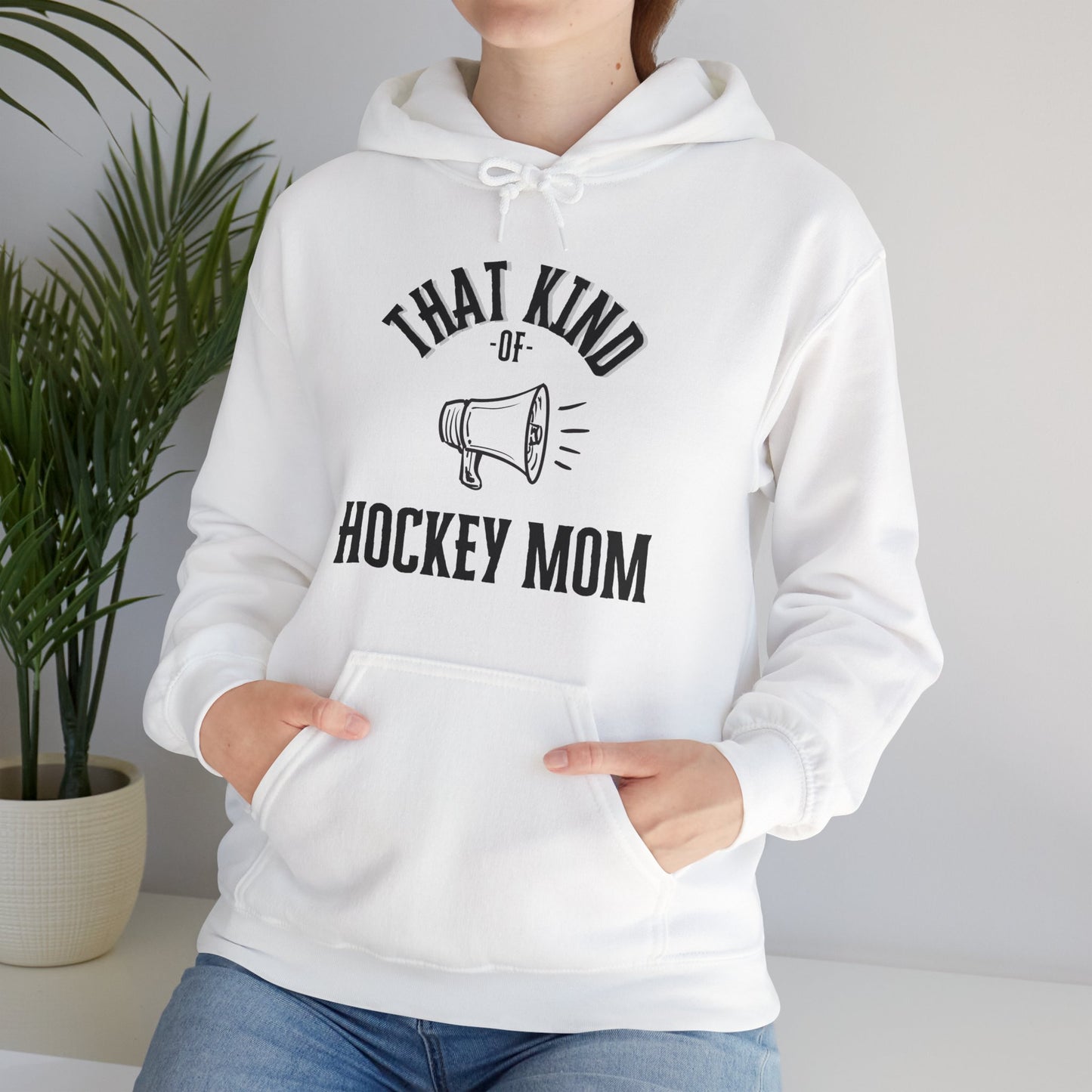 That Kind of Hockey Mom - Unisex Heavy Blend™ Hooded Sweatshirt