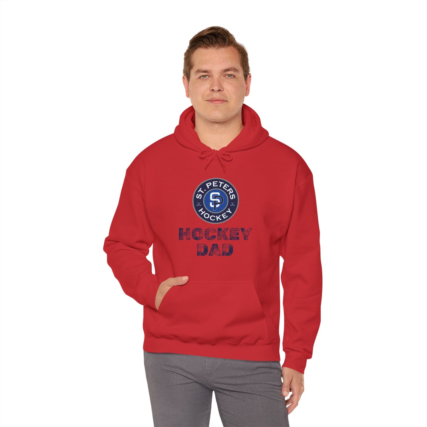 STP Hockey Dad - Unisex Heavy Blend™ Hooded Sweatshirt