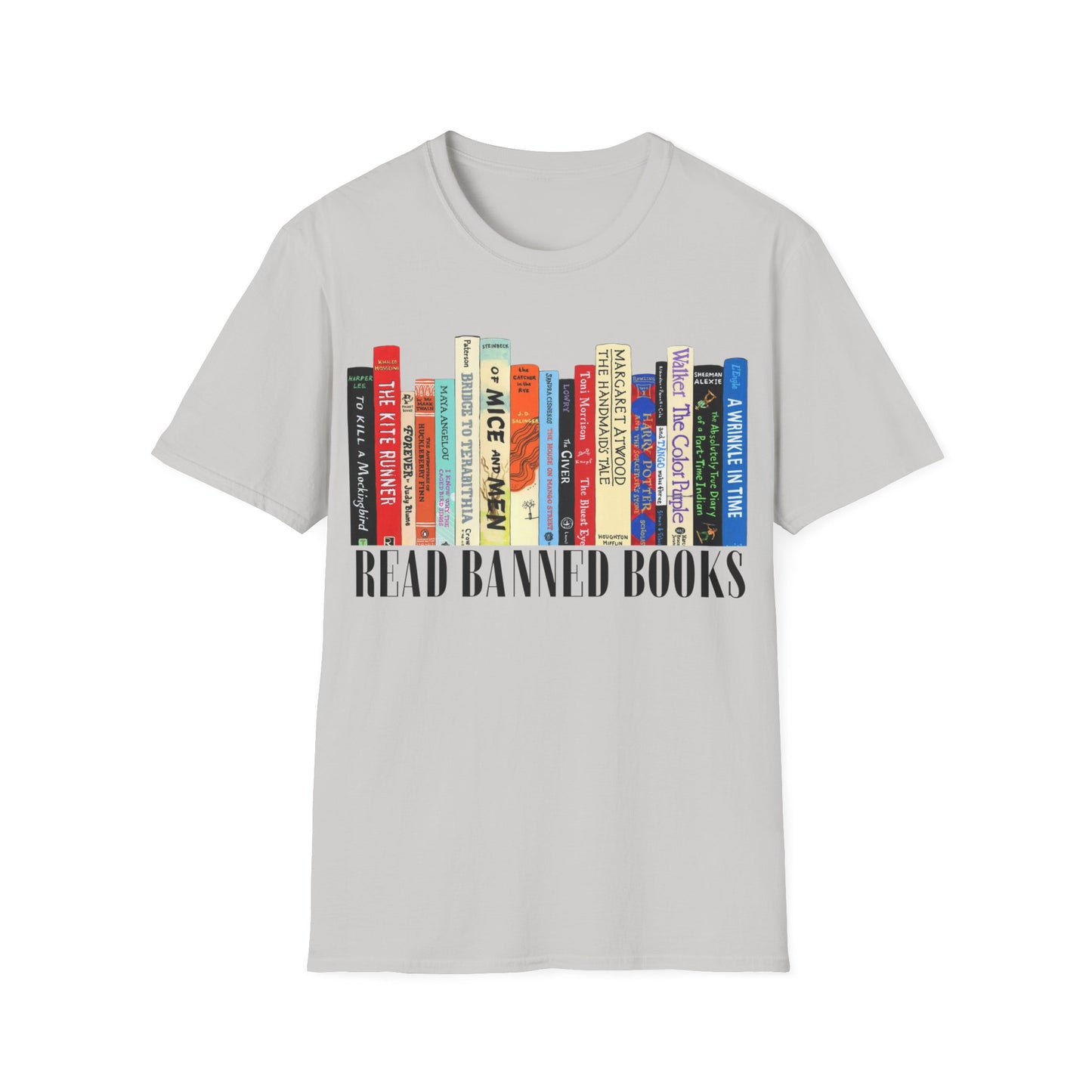 Read Banned Books - Unisex Softstyle T-Shirt