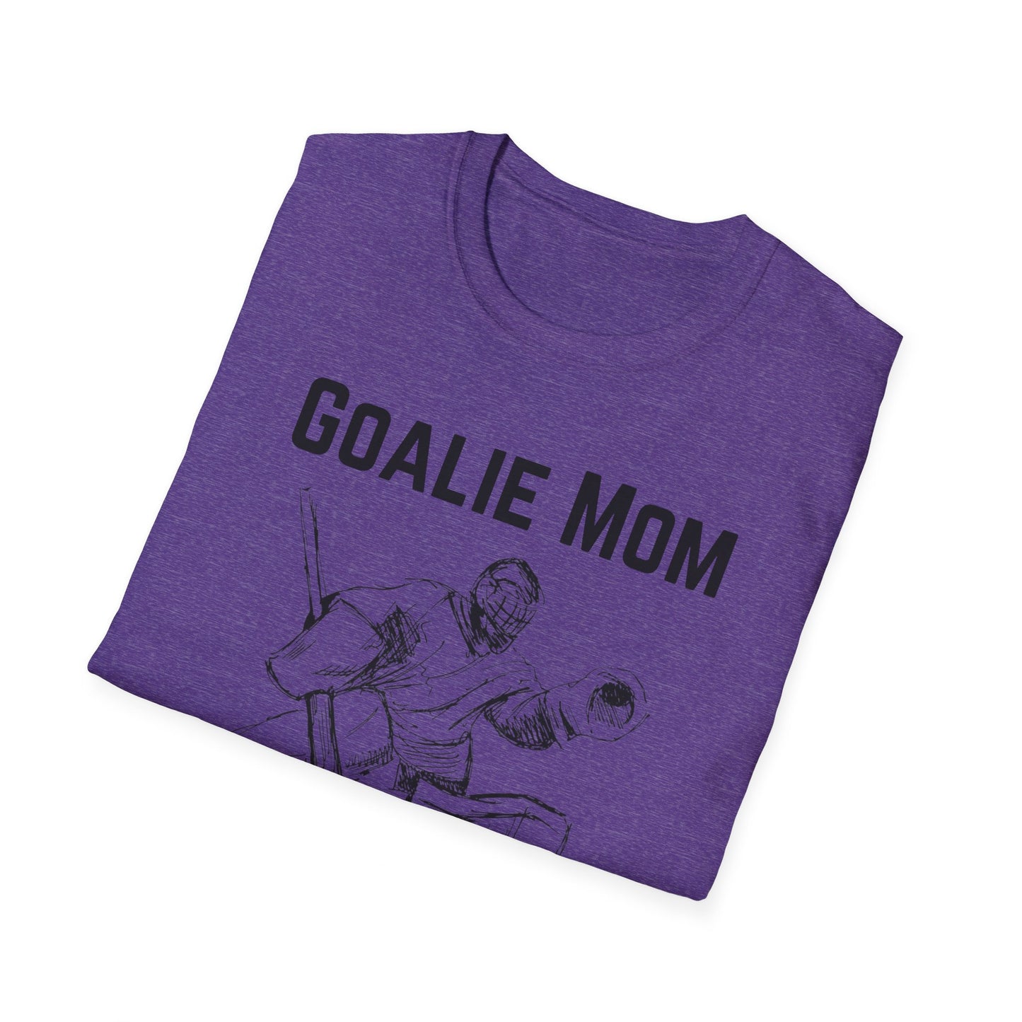 Goalie Mom. We're Built Different - Unisex Softstyle T-Shirt