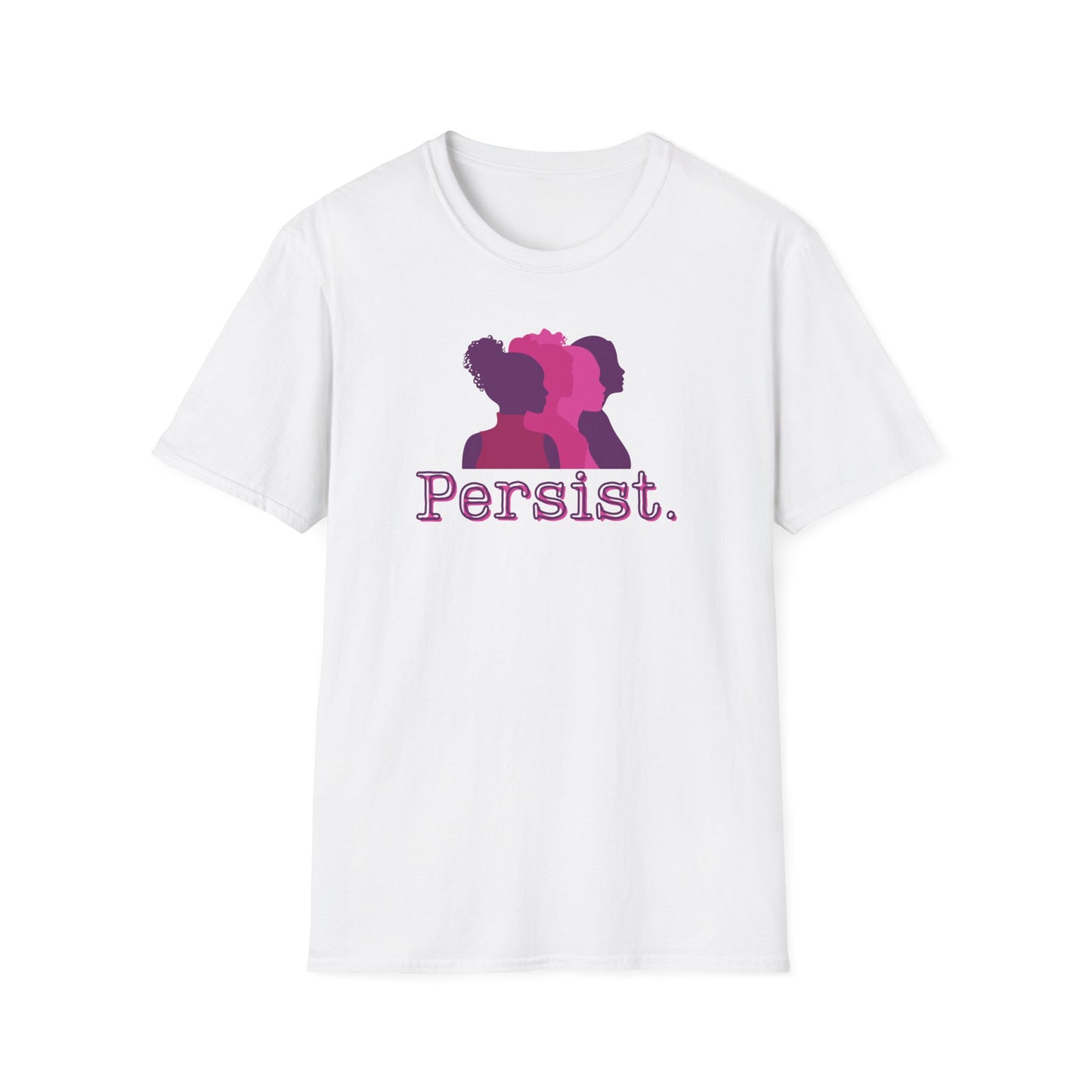 Persist Silhouettes - Unisex Softstyle T-Shirt