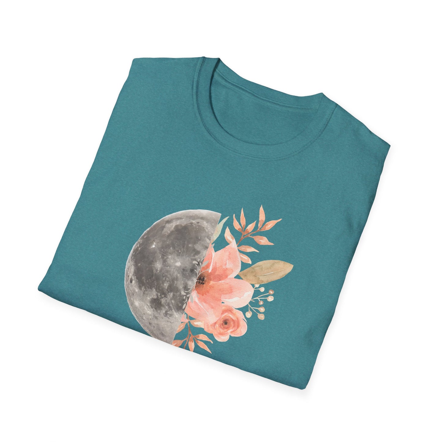 Lunar Flowers - Unisex Softstyle T-Shirt