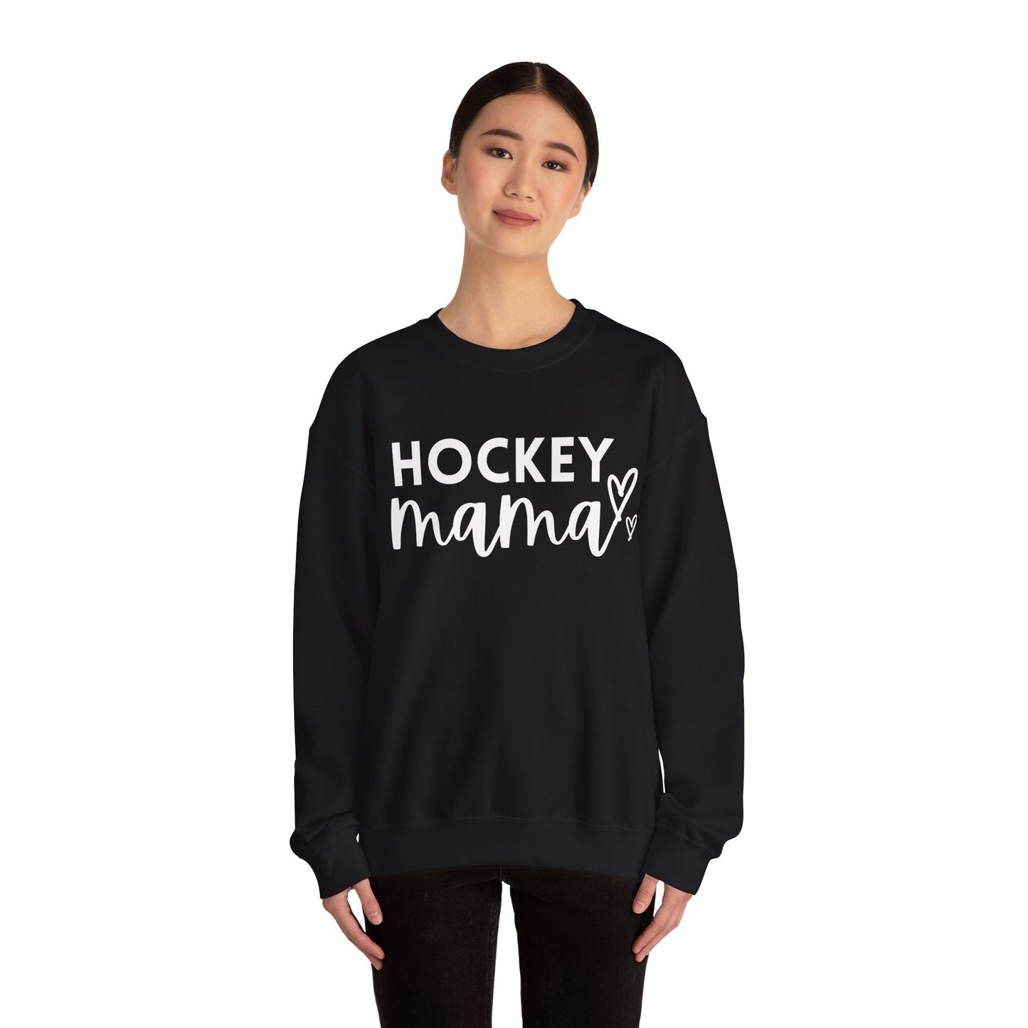 Hockey Mama Unisex Heavy Blend™ Crewneck Sweatshirt