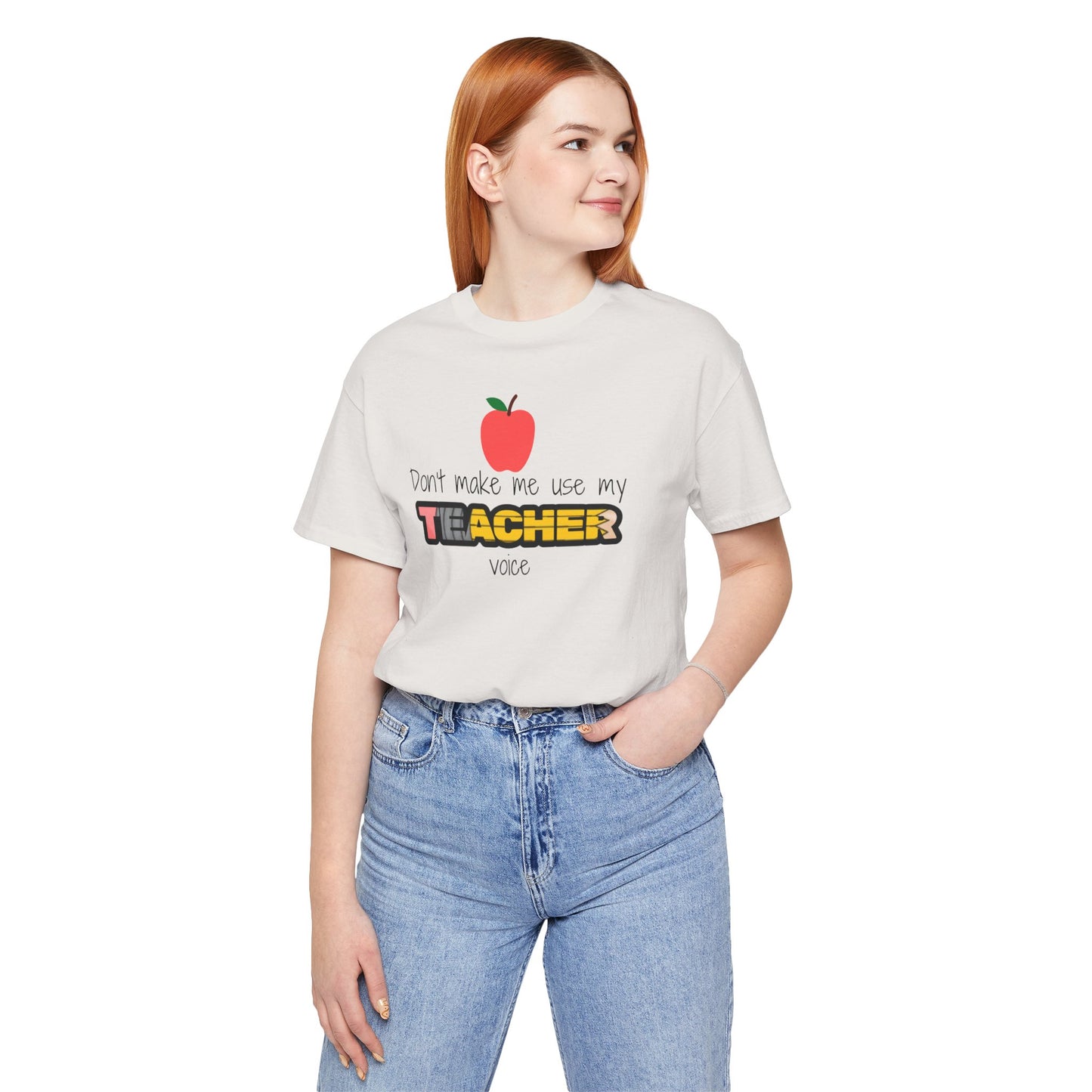 Teacher Voice - Bella + Canvas Unisex Jersey Short Sleeve Tee