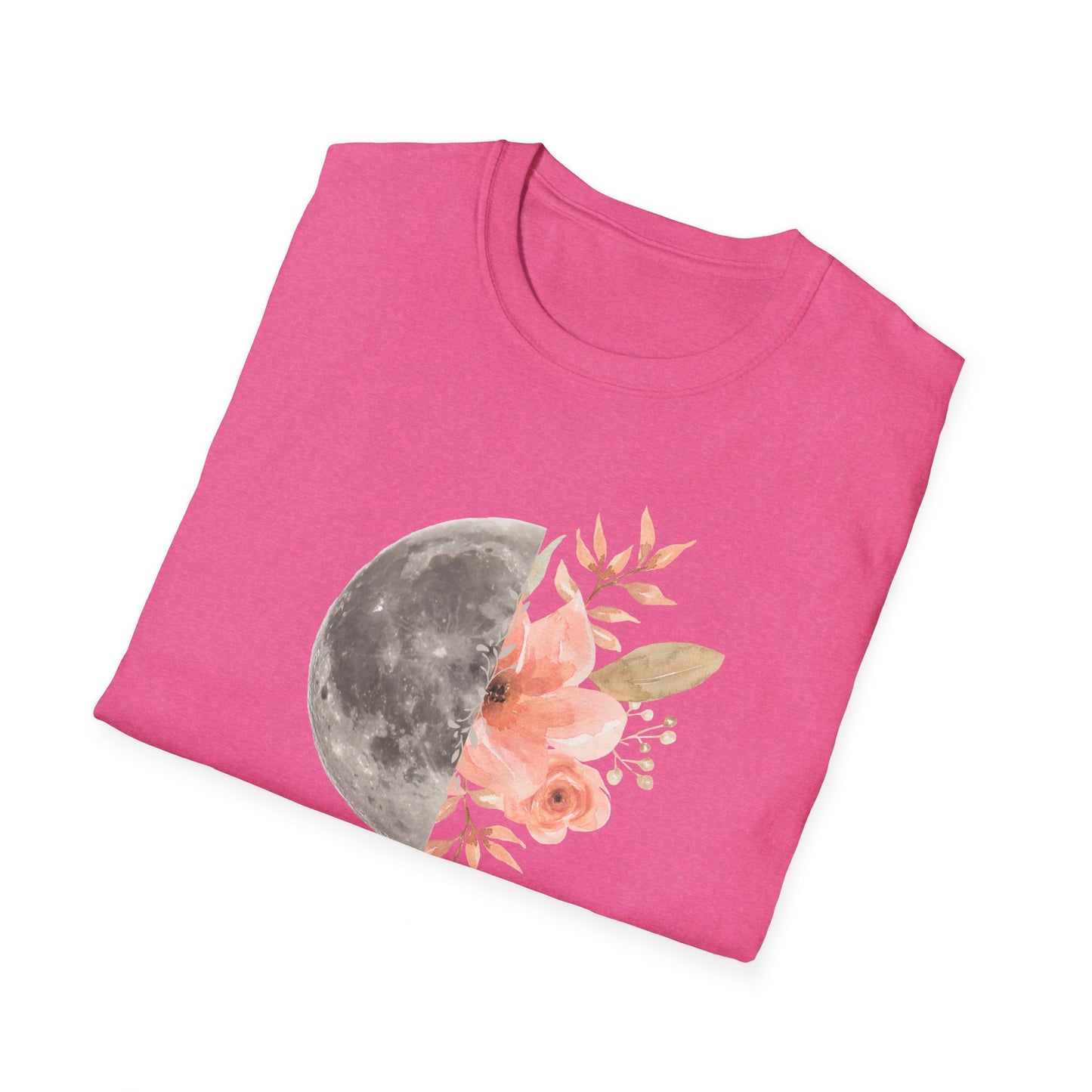 Lunar Flowers - Unisex Softstyle T-Shirt