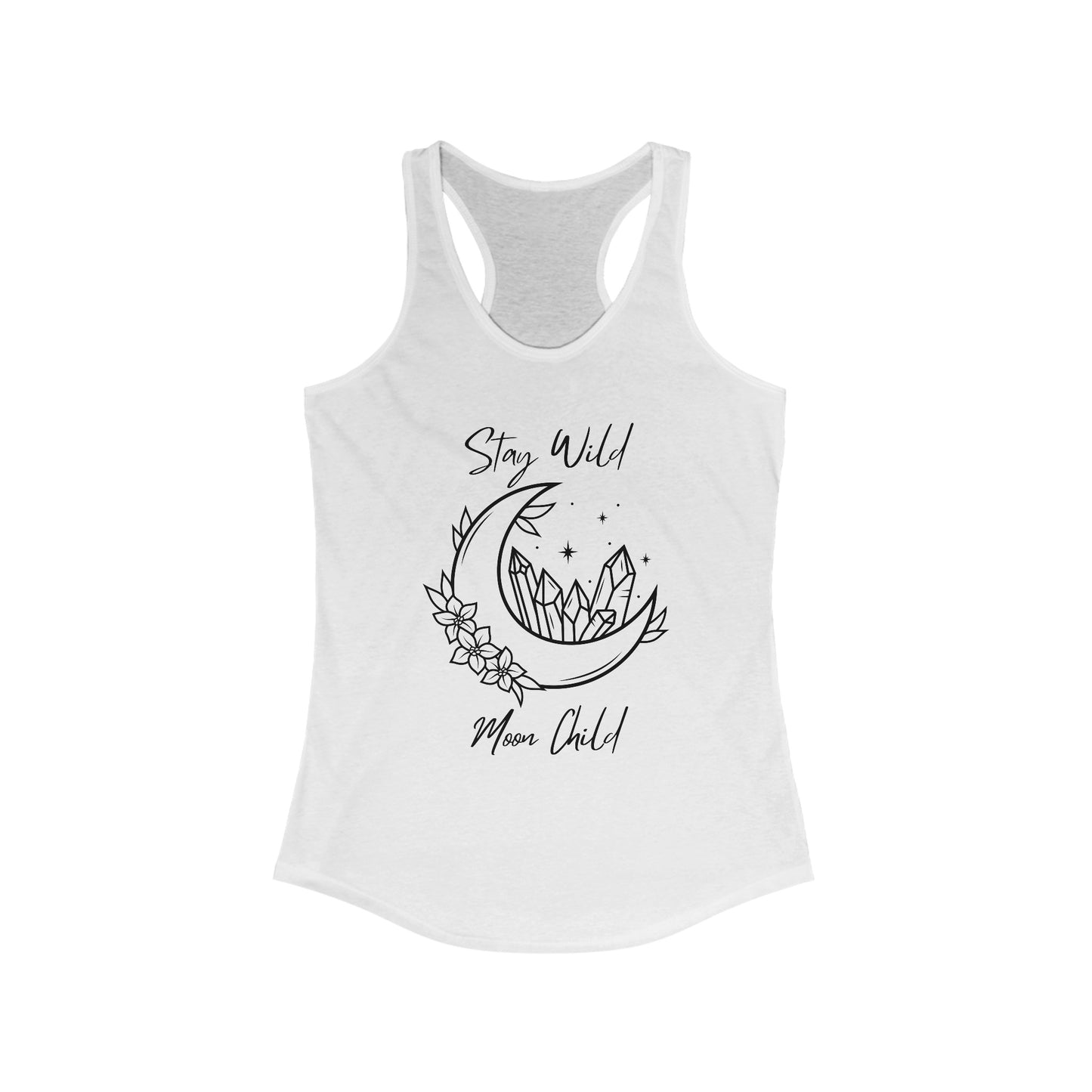 Stay Wild Moon Child - Women's Ideal Racerback Tank