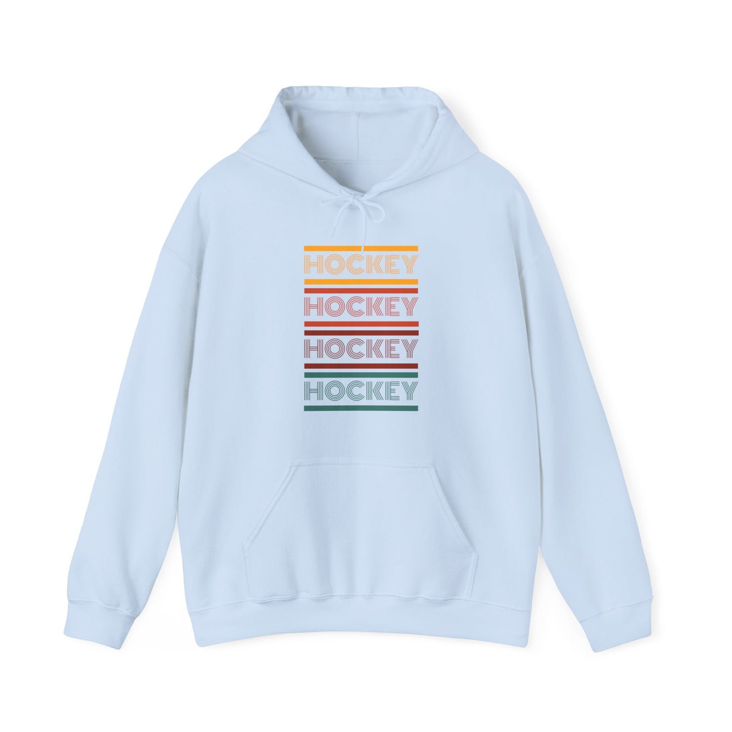 Retro Hockey - Unisex Heavy Blend™ Hooded Sweatshirt