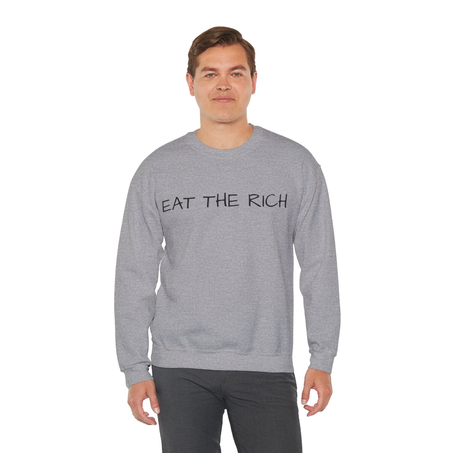 Eat the Rich - Unisex Heavy Blend™ Crewneck Sweatshirt