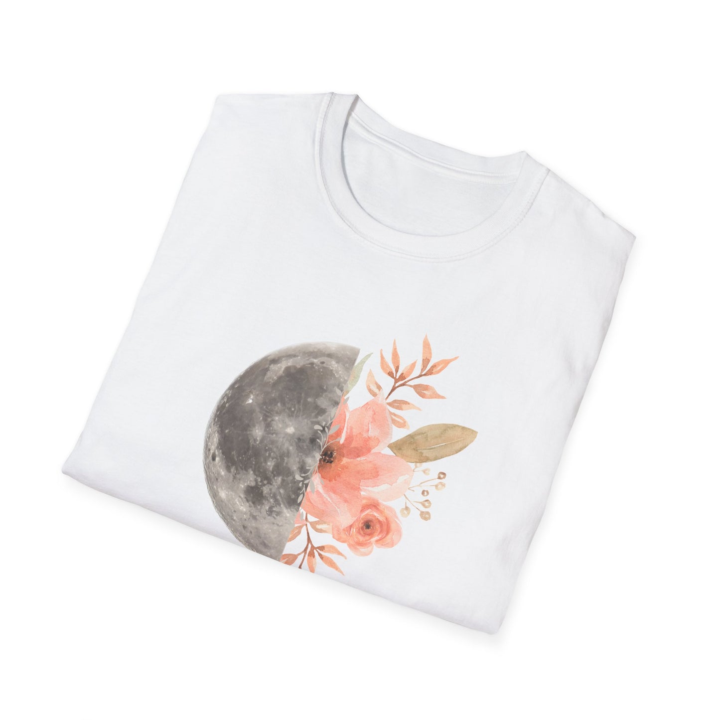 Lunar Flowers - Unisex Softstyle T-Shirt