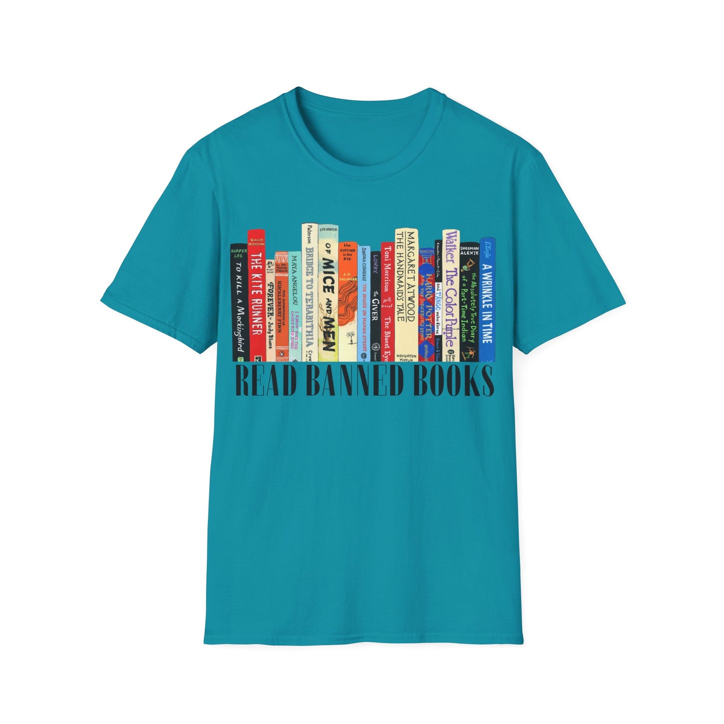 Read Banned Books - Unisex Softstyle T-Shirt