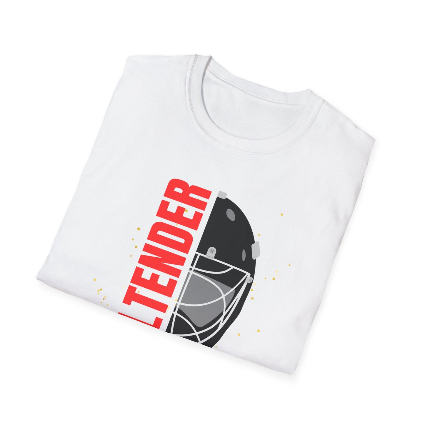 Ice Hockey Goaltender - Unisex Softstyle T-Shirt