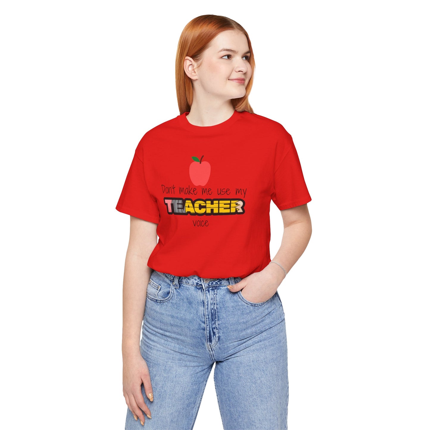 Teacher Voice - Bella + Canvas Unisex Jersey Short Sleeve Tee