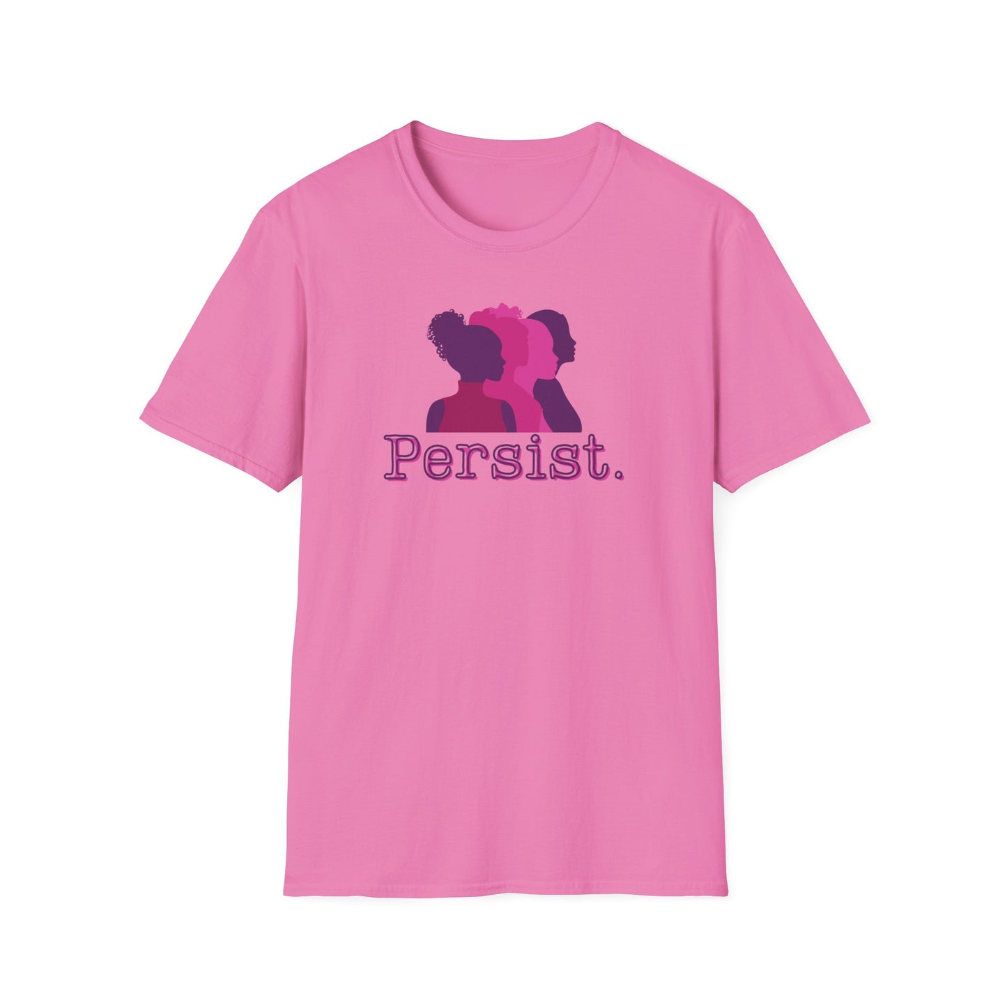 Persist Silhouettes - Unisex Softstyle T-Shirt