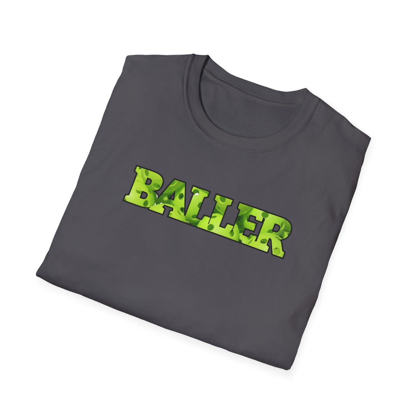 Baller Pickleball - Unisex Softstyle T-Shirt