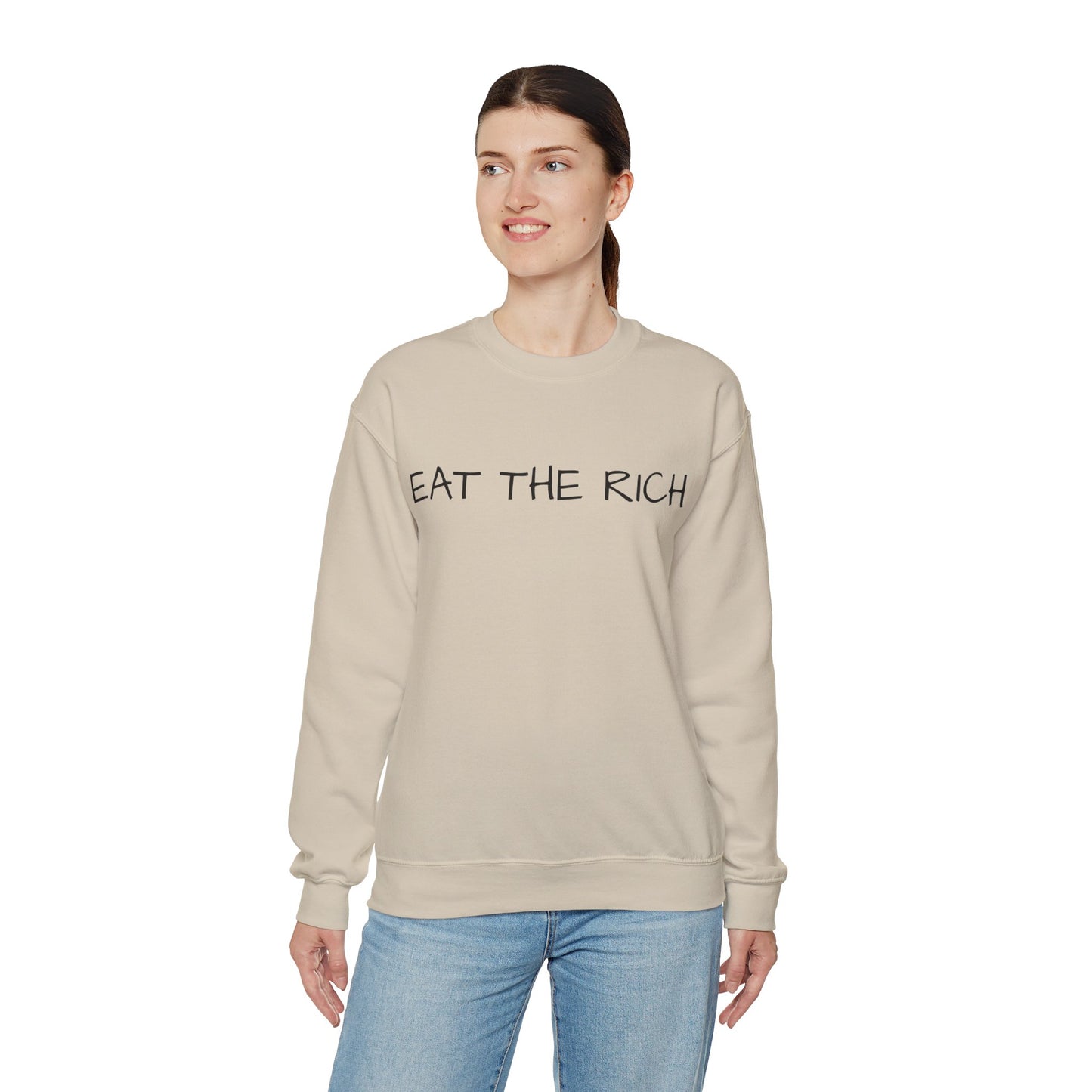 Eat the Rich - Unisex Heavy Blend™ Crewneck Sweatshirt