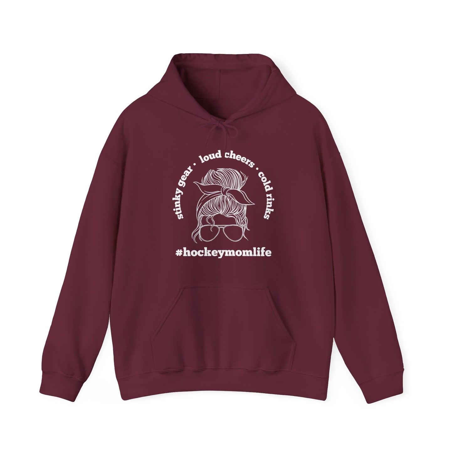 #hockeymomlife Hoodie - Unisex Heavy Blend™ Hooded Sweatshirt