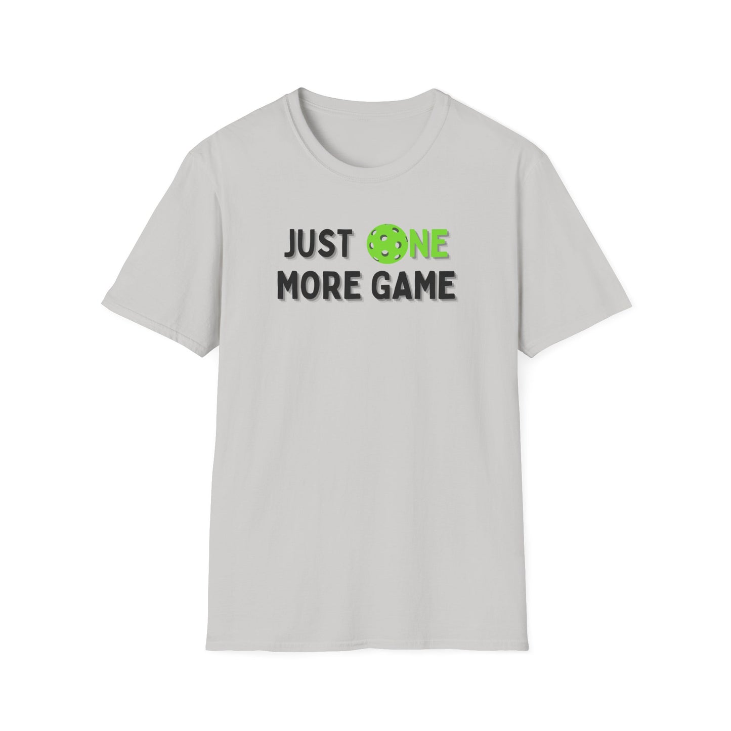 Just One More Game Pickleball - Unisex Softstyle T-Shirt