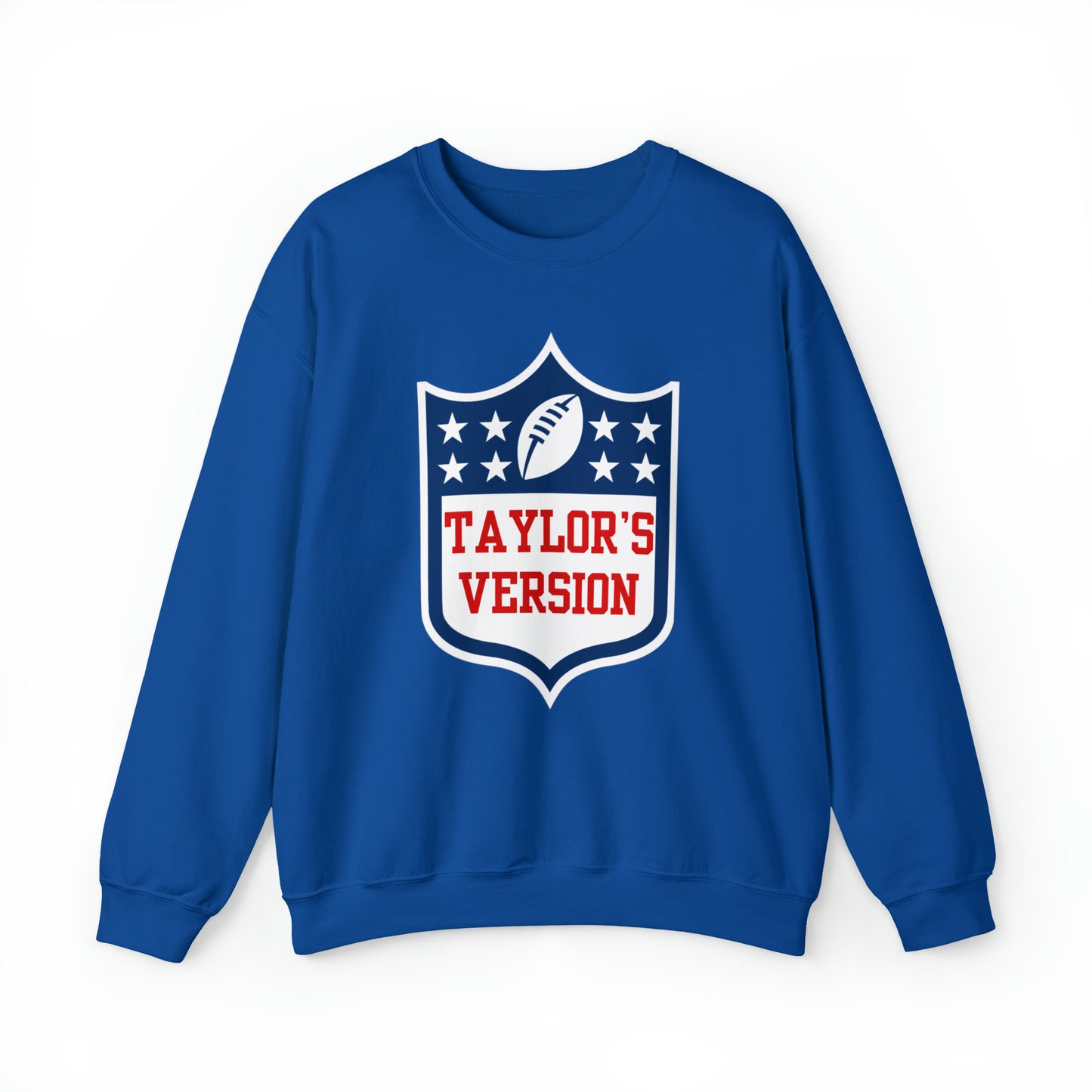 Taylor's Version Football Shirt - Unisex Heavy Blend™ Crewneck Sweatshirt