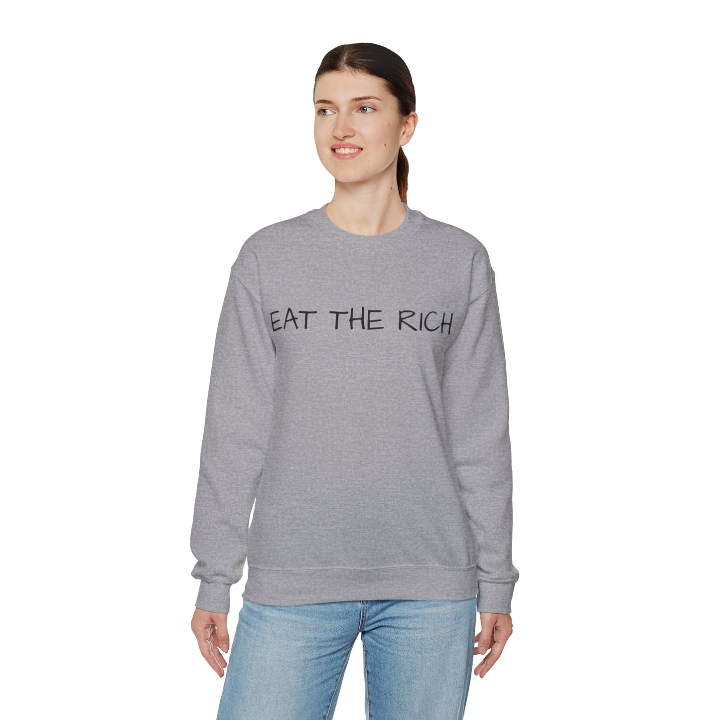 Eat the Rich - Unisex Heavy Blend™ Crewneck Sweatshirt