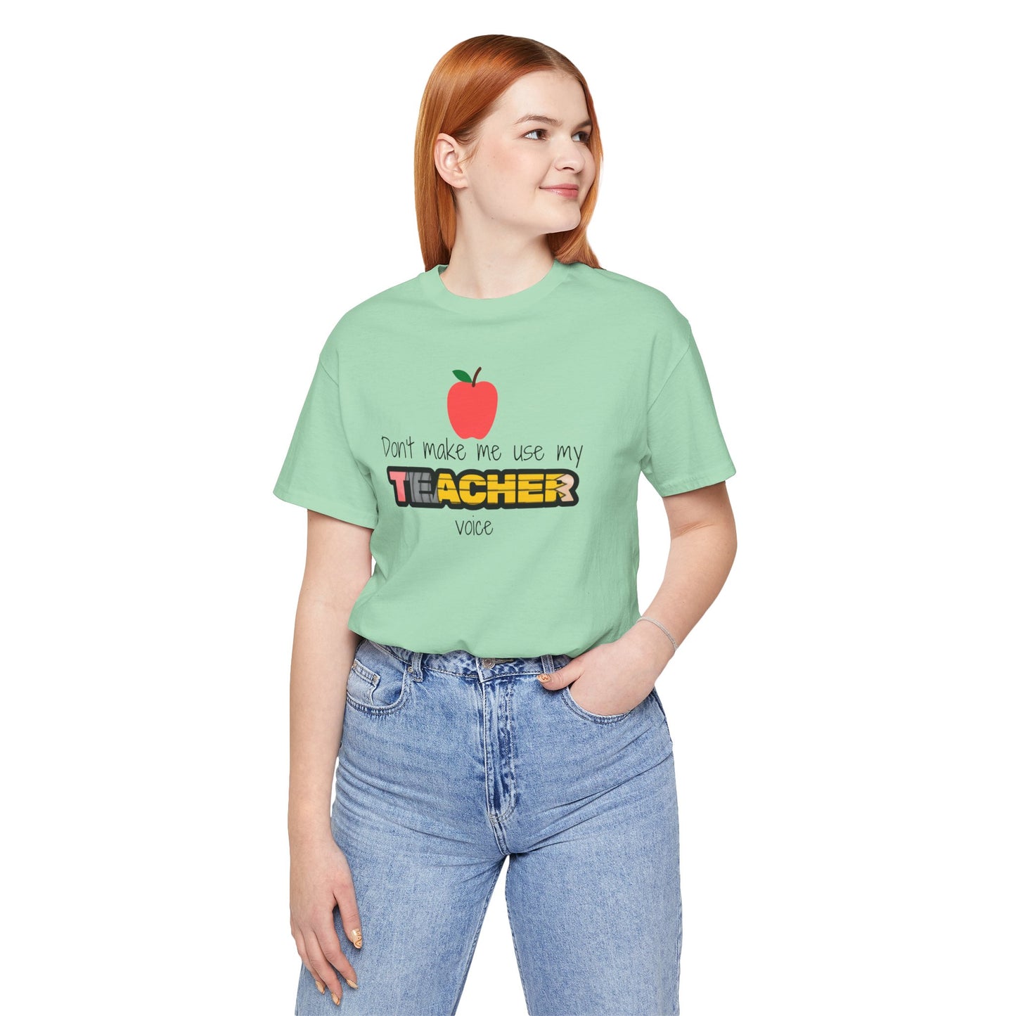 Teacher Voice - Bella + Canvas Unisex Jersey Short Sleeve Tee