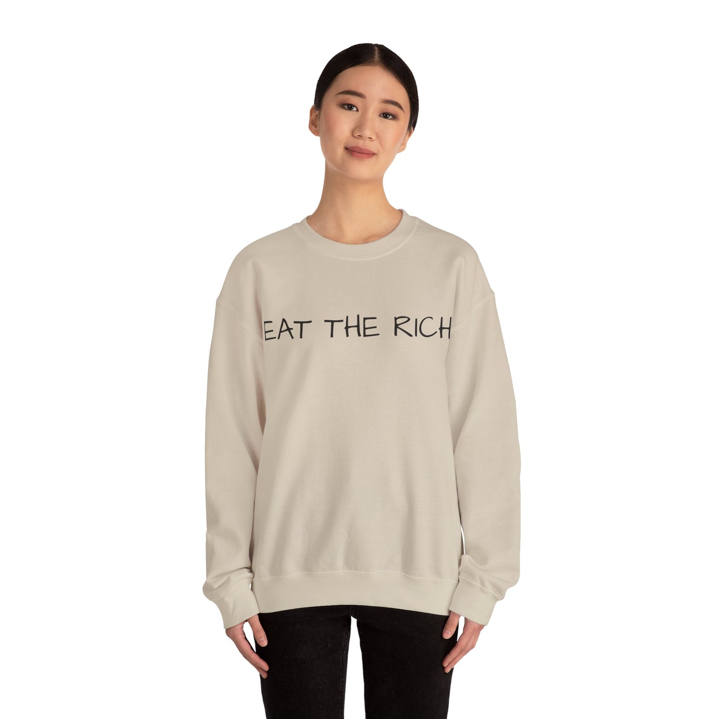 Eat the Rich - Unisex Heavy Blend™ Crewneck Sweatshirt