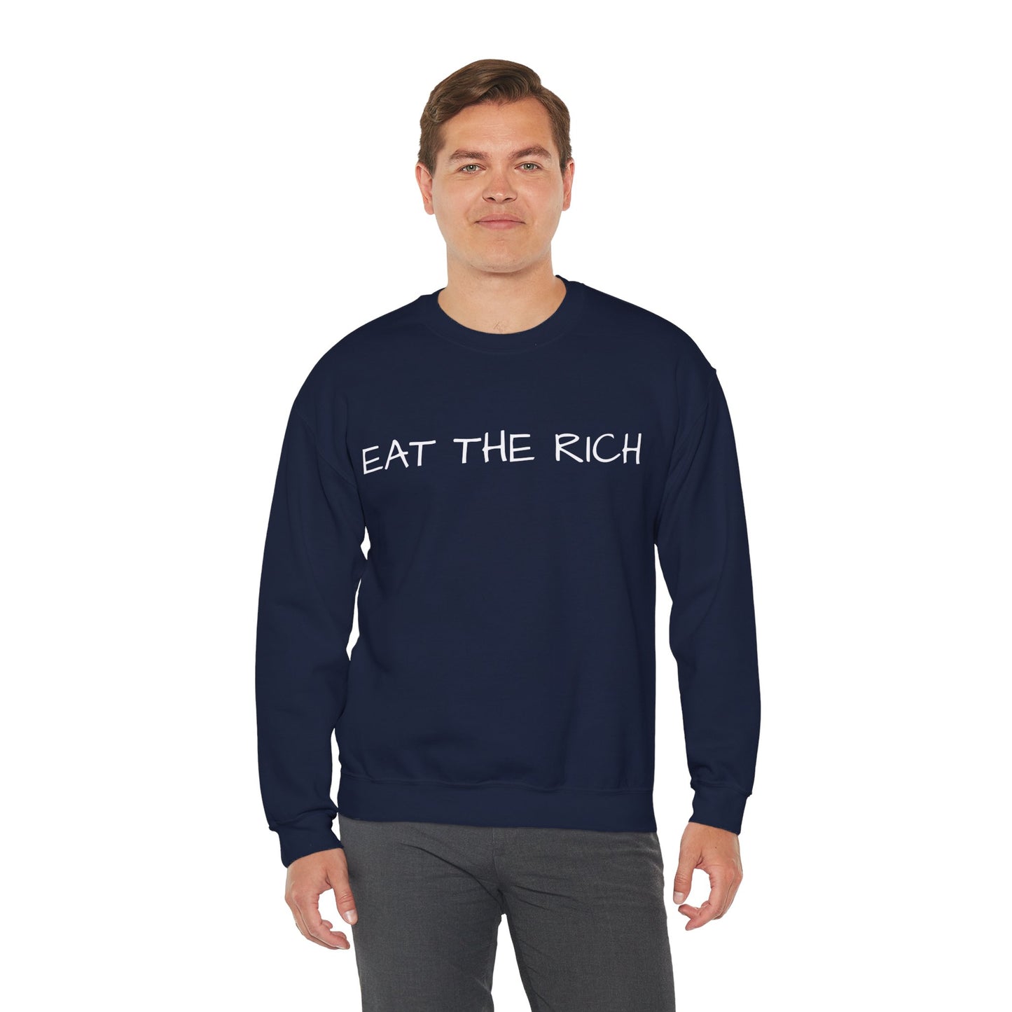 Eat the Rich - Unisex Heavy Blend™ Crewneck Sweatshirt