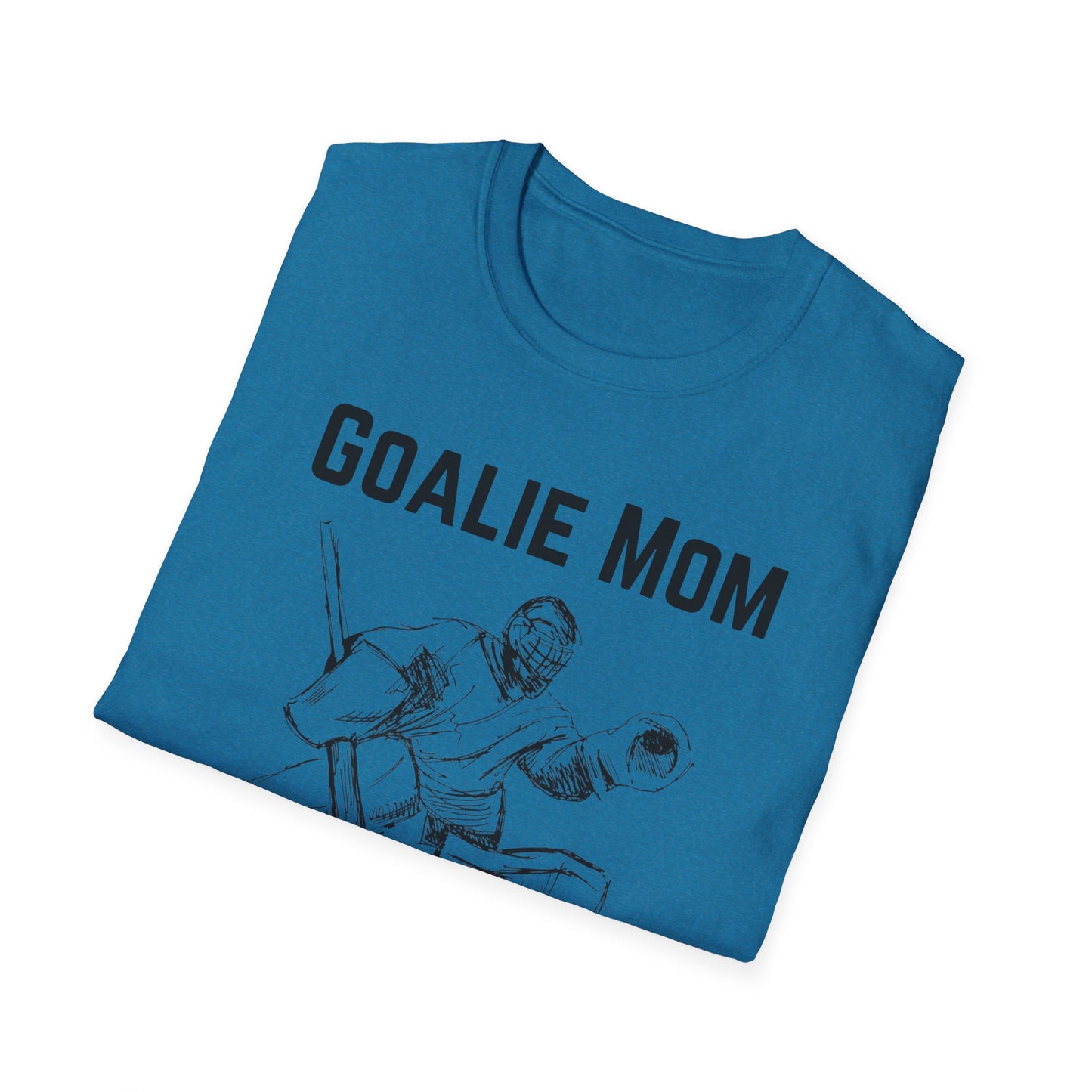 Goalie Mom. We're Built Different - Unisex Softstyle T-Shirt