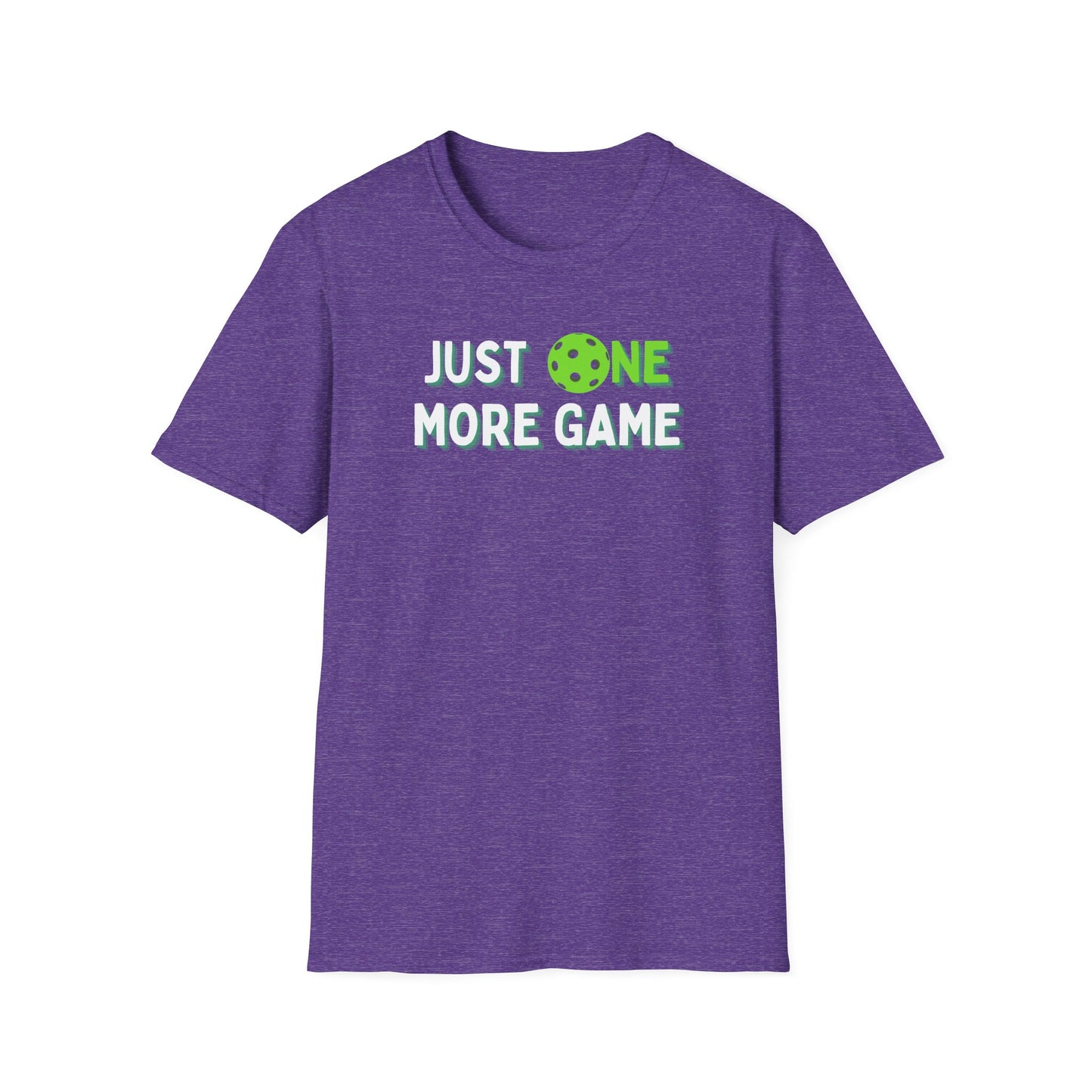 Just One More Game Pickleball - Unisex Softstyle T-Shirt