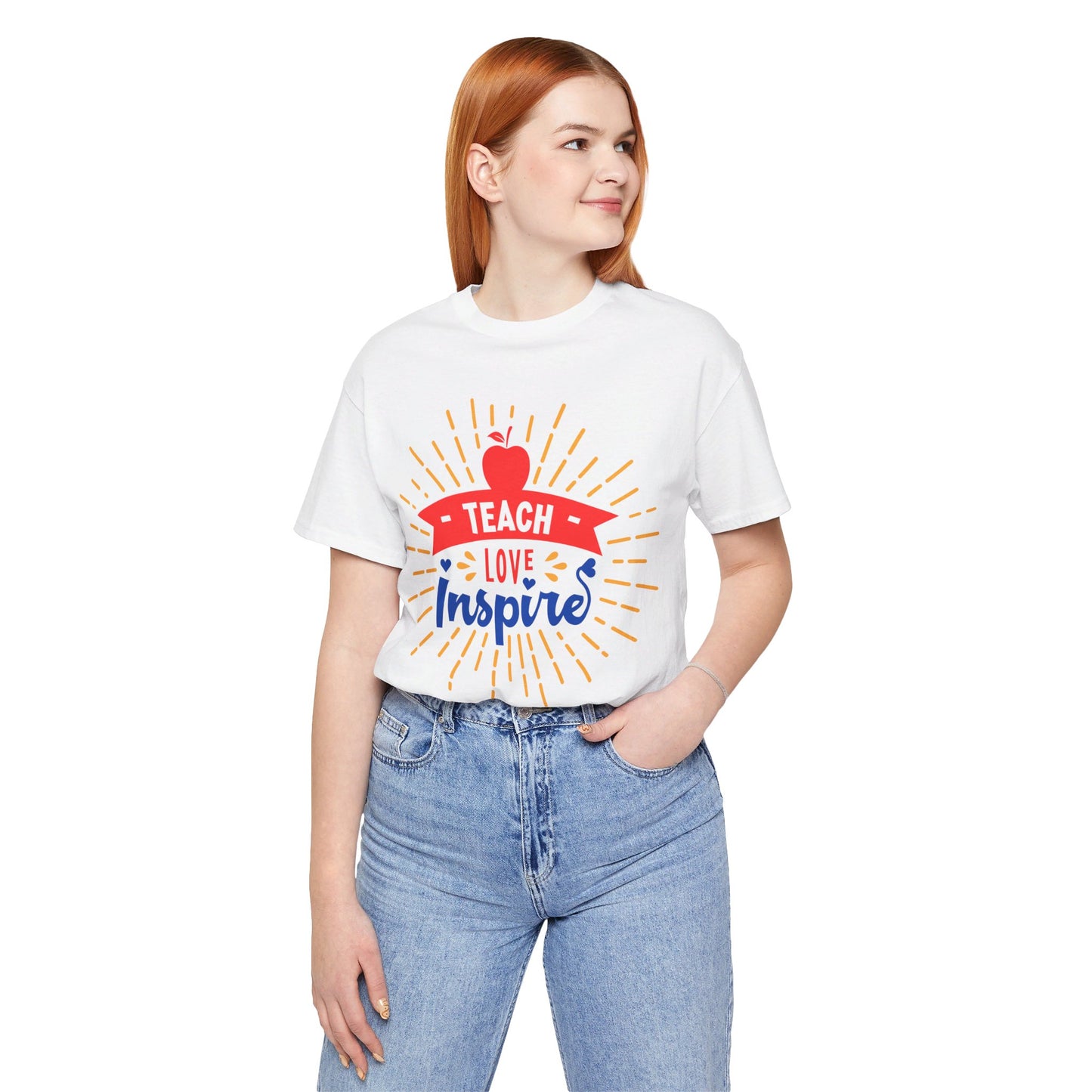 Teach Love Inspire Tshirt - Unisex Jersey Short Sleeve Tee