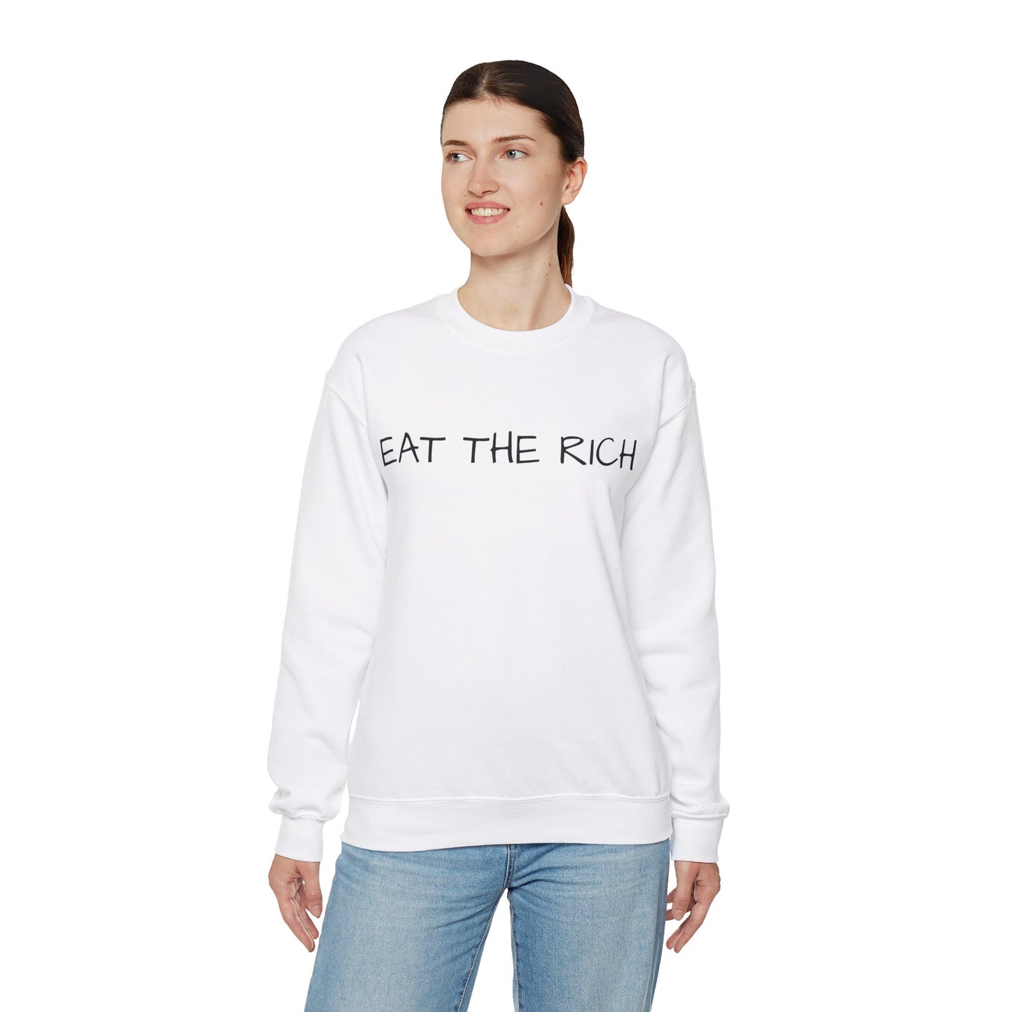 Eat the Rich - Unisex Heavy Blend™ Crewneck Sweatshirt