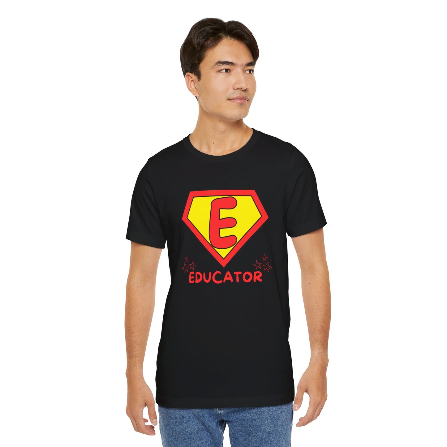 Educator Superhero - Unisex Jersey Short Sleeve Tee