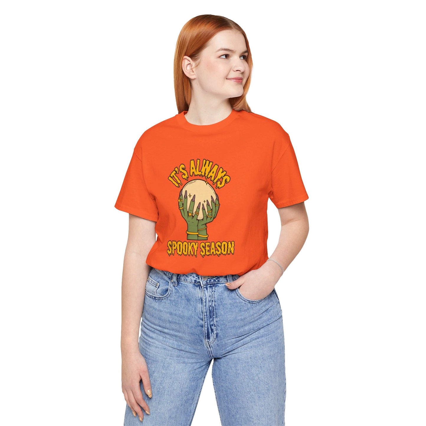 It's Always Spooky Season Tshirt - Unisex Jersey Short Sleeve Tee