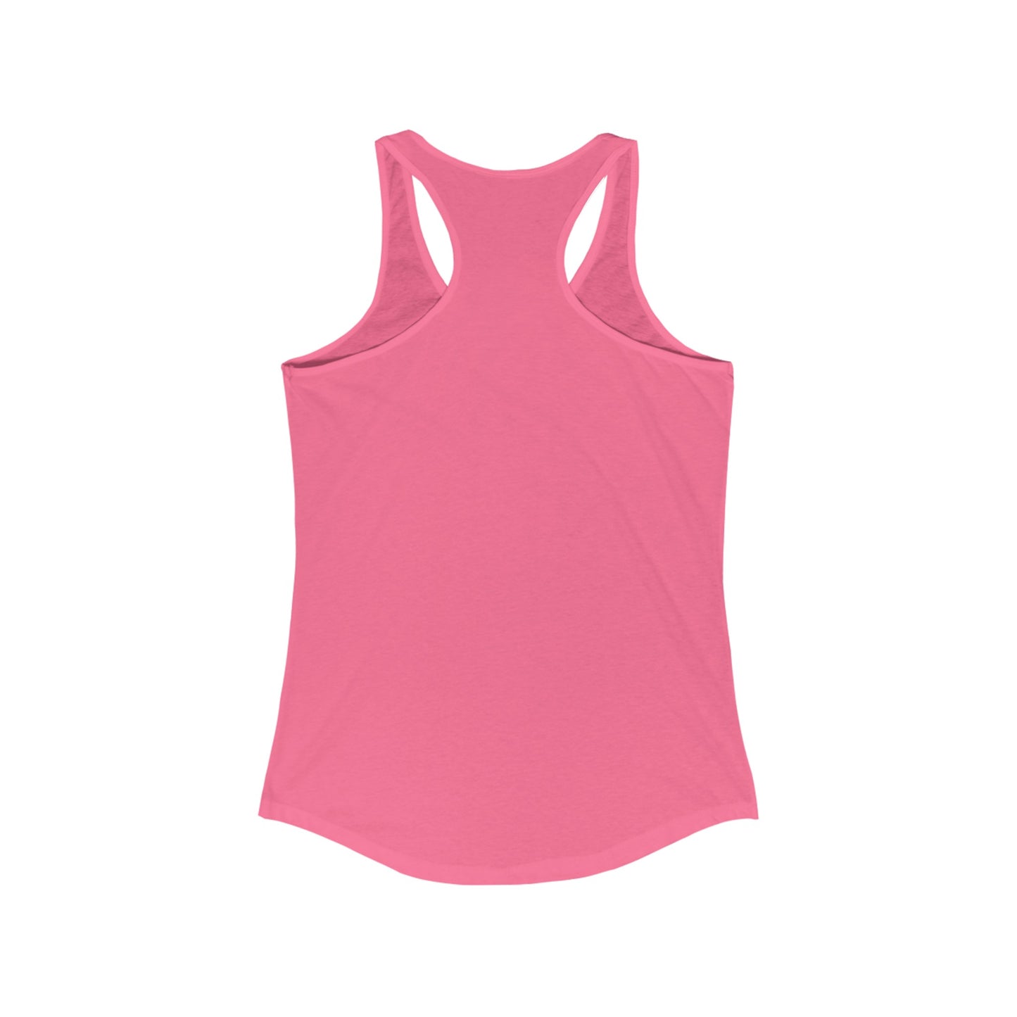 Hockey Mom Voice #sorrynotsorry - Women's Ideal Racerback Tank