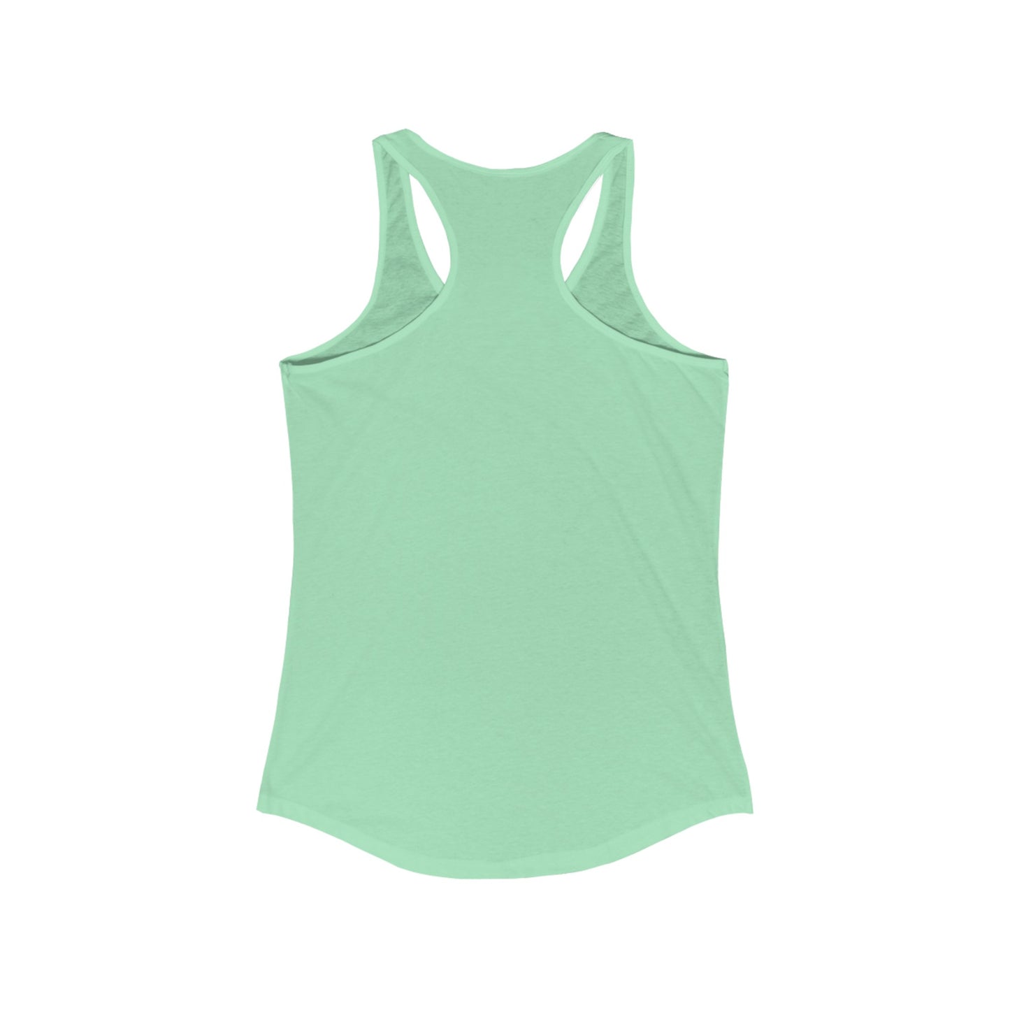 Hockey Mom Voice #sorrynotsorry - Women's Ideal Racerback Tank