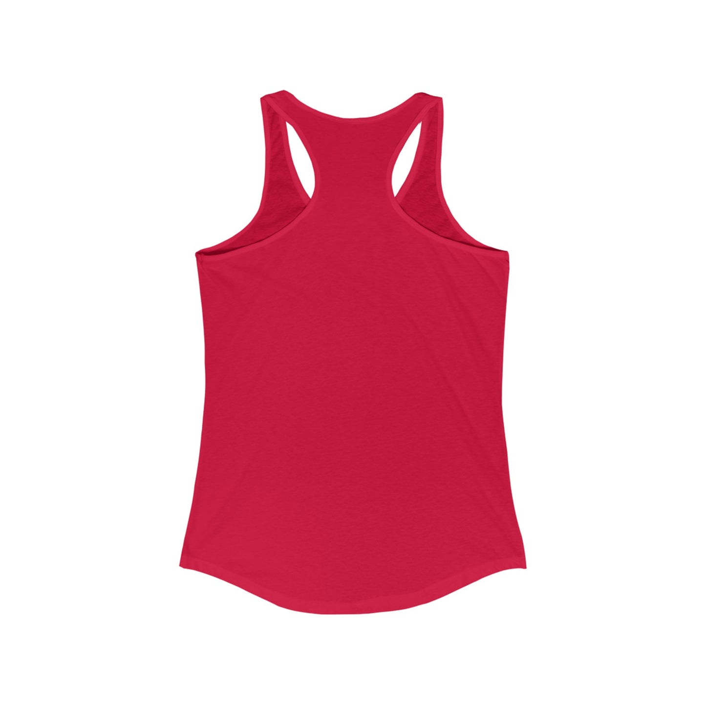 Hockey Mom Voice #sorrynotsorry - Women's Ideal Racerback Tank