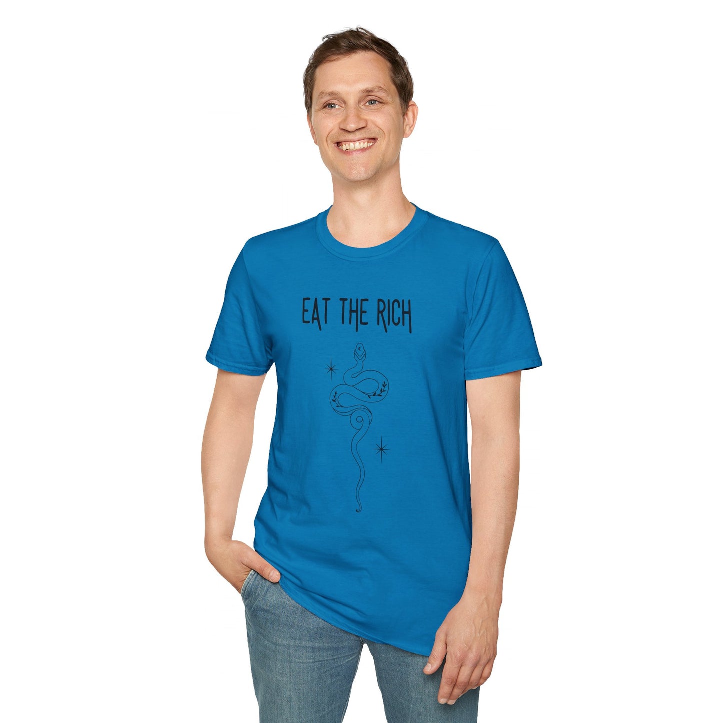 Eat the Rich - Unisex Softstyle T-Shirt