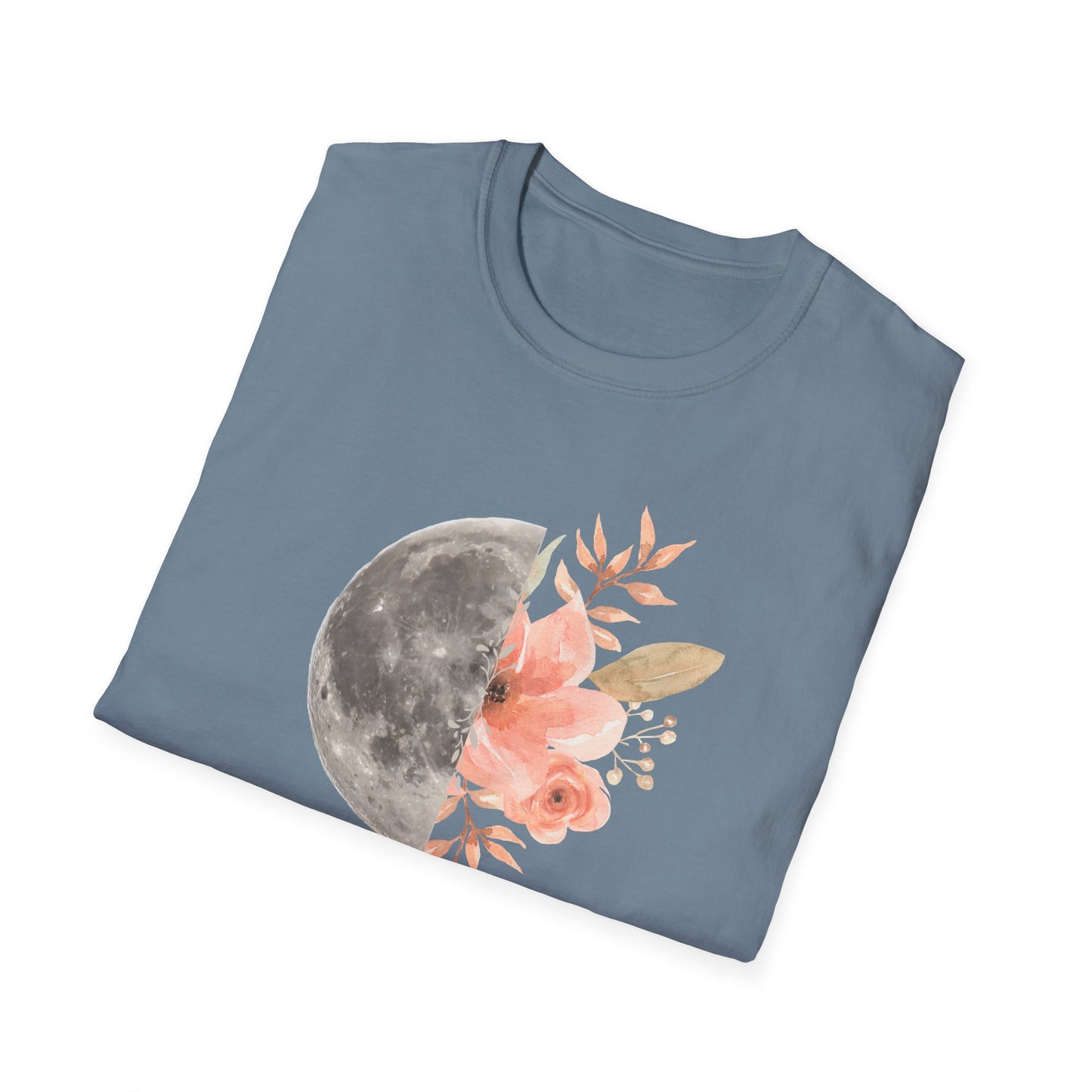 Lunar Flowers - Unisex Softstyle T-Shirt