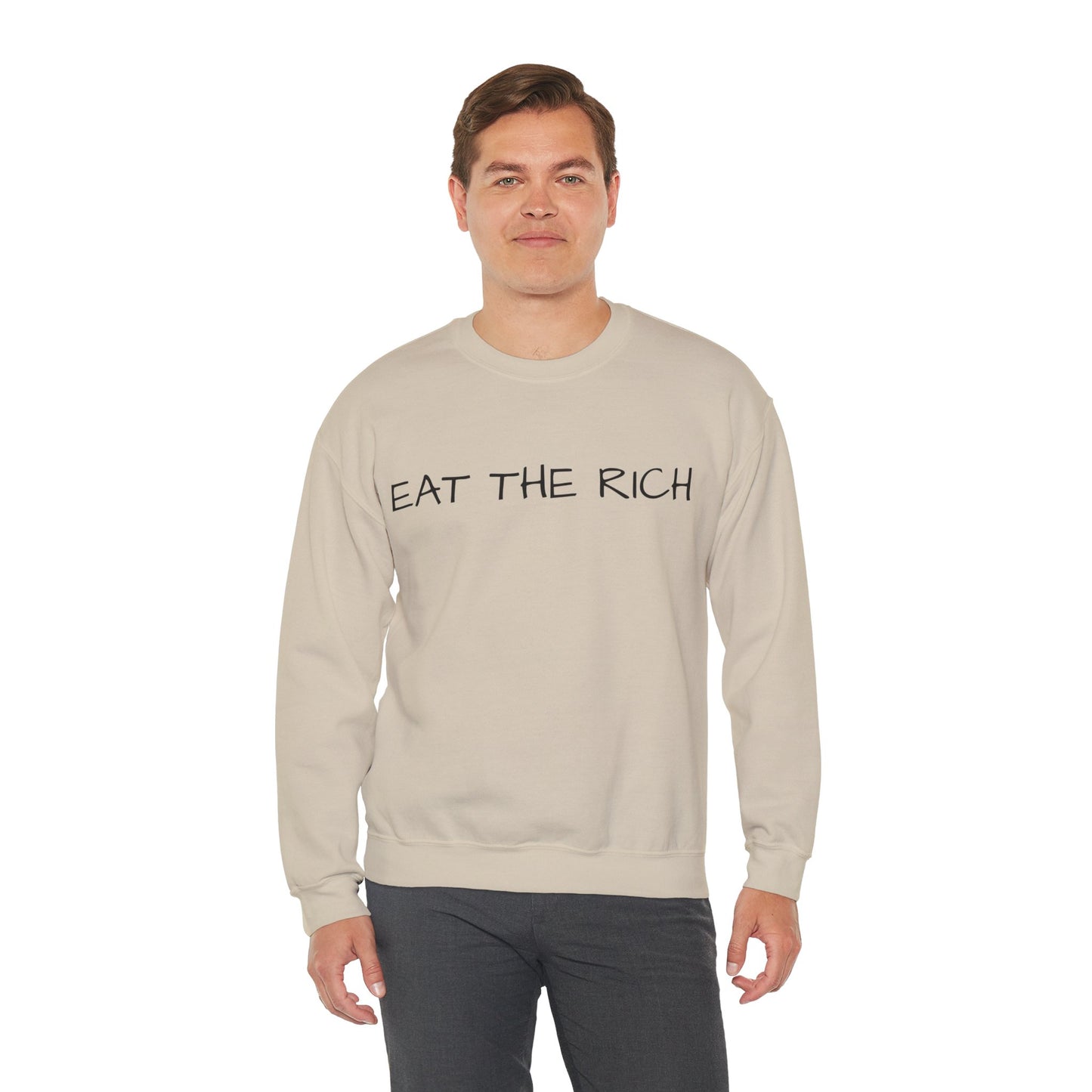 Eat the Rich - Unisex Heavy Blend™ Crewneck Sweatshirt