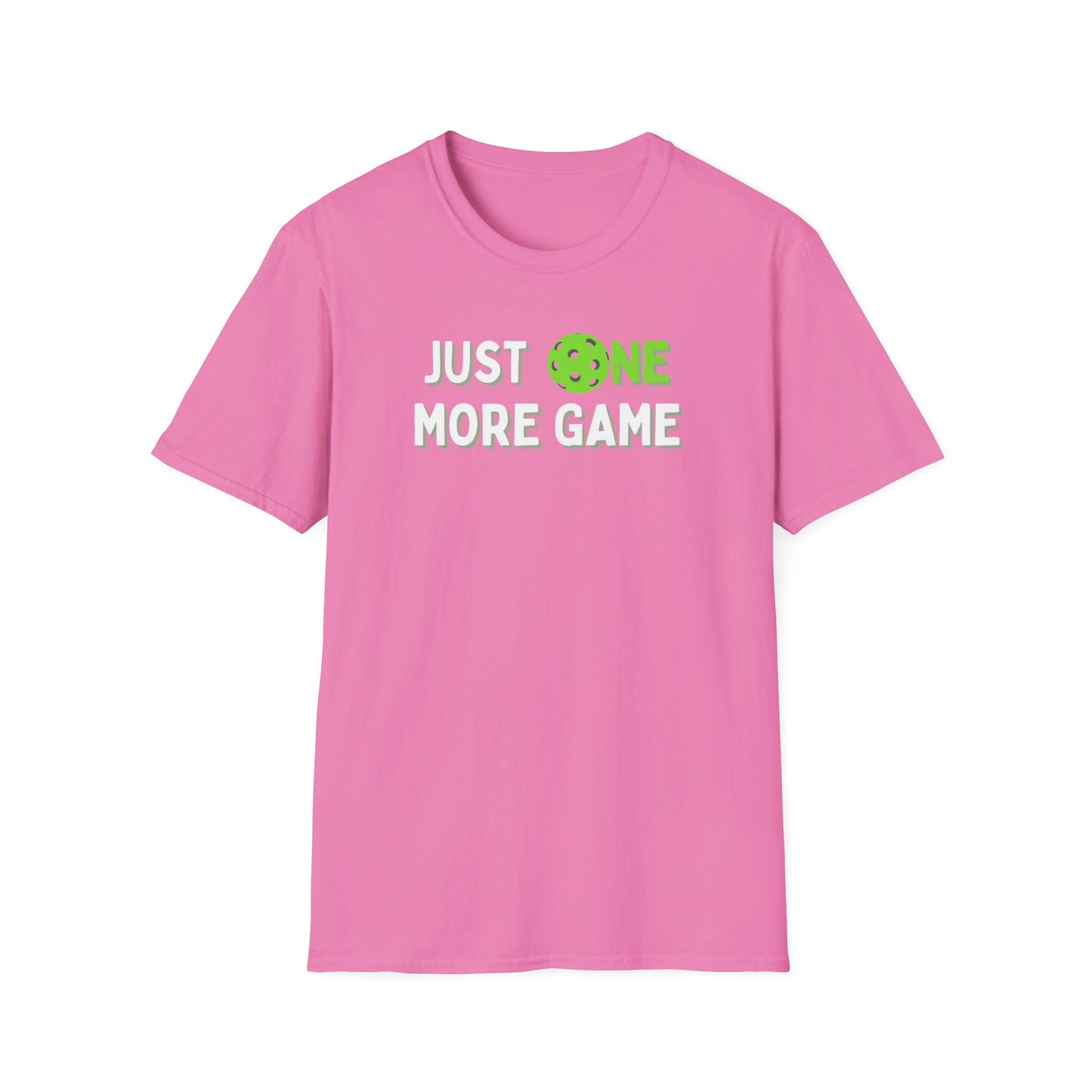 Just One More Game Pickleball - Unisex Softstyle T-Shirt