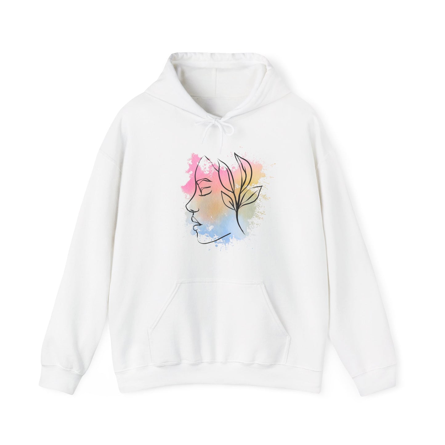 Divine Feminine Watercolor Hoodie - Unisex Heavy Blend™ Hooded Sweatshirt