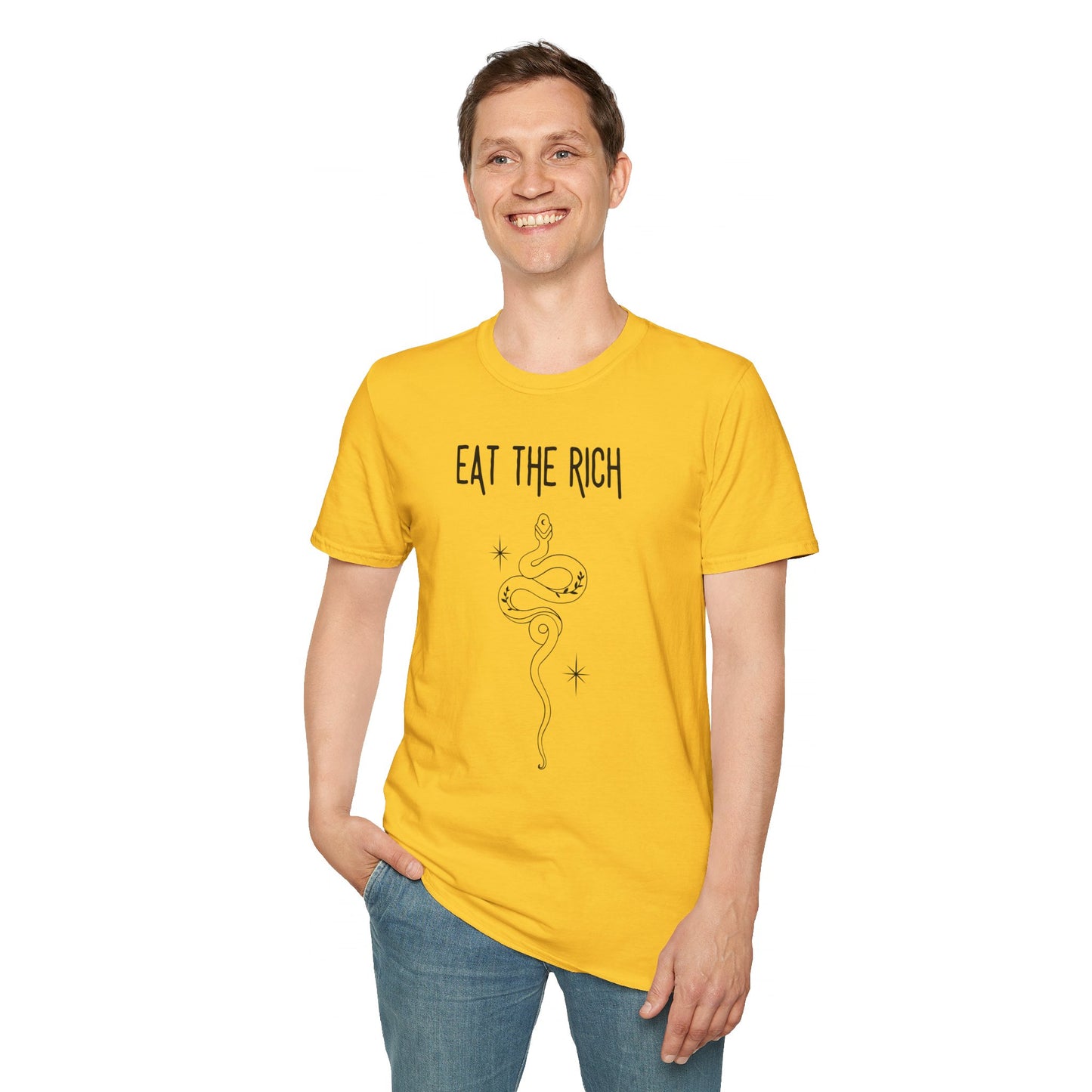 Eat the Rich - Unisex Softstyle T-Shirt