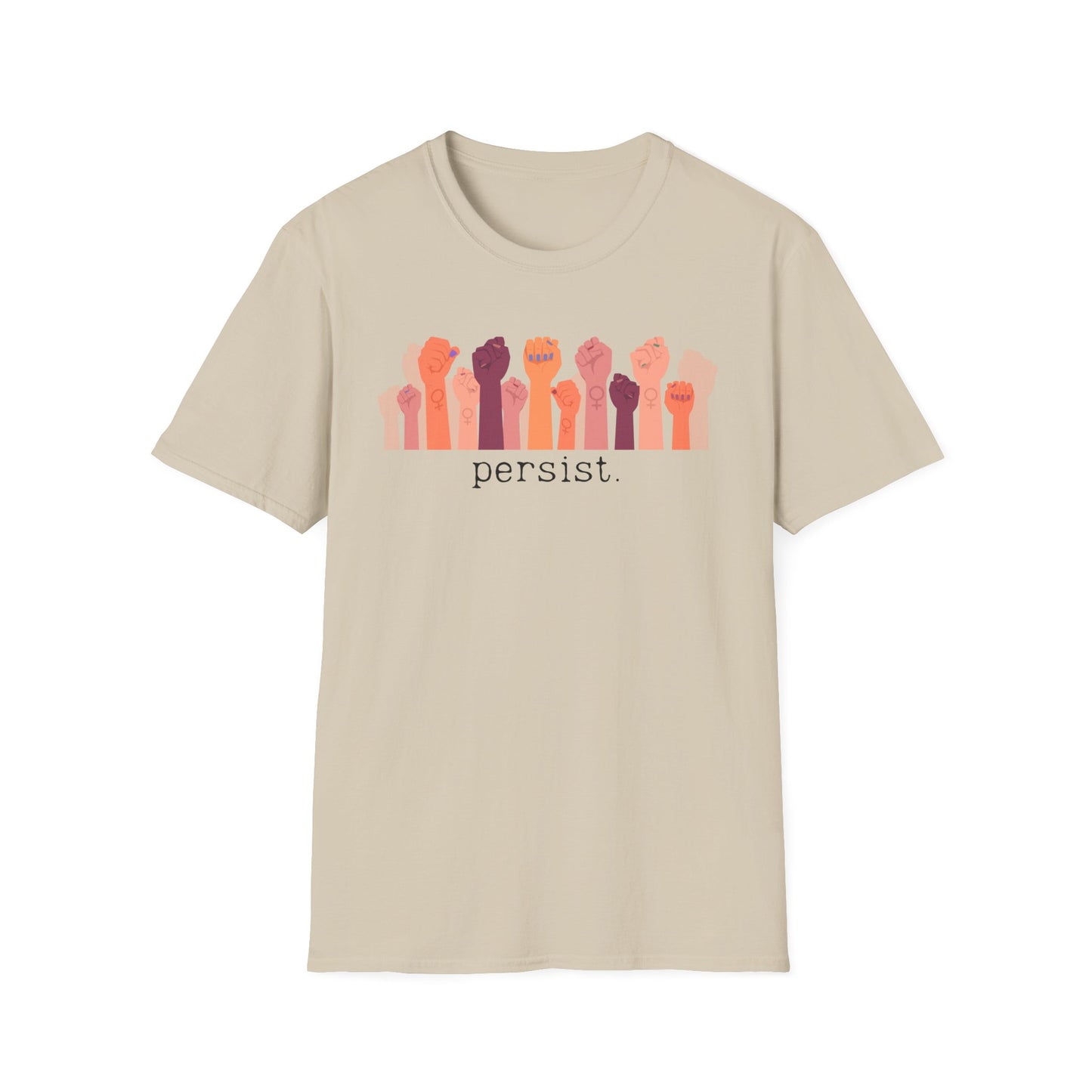 Persist Fists - Unisex Softstyle T-Shirt