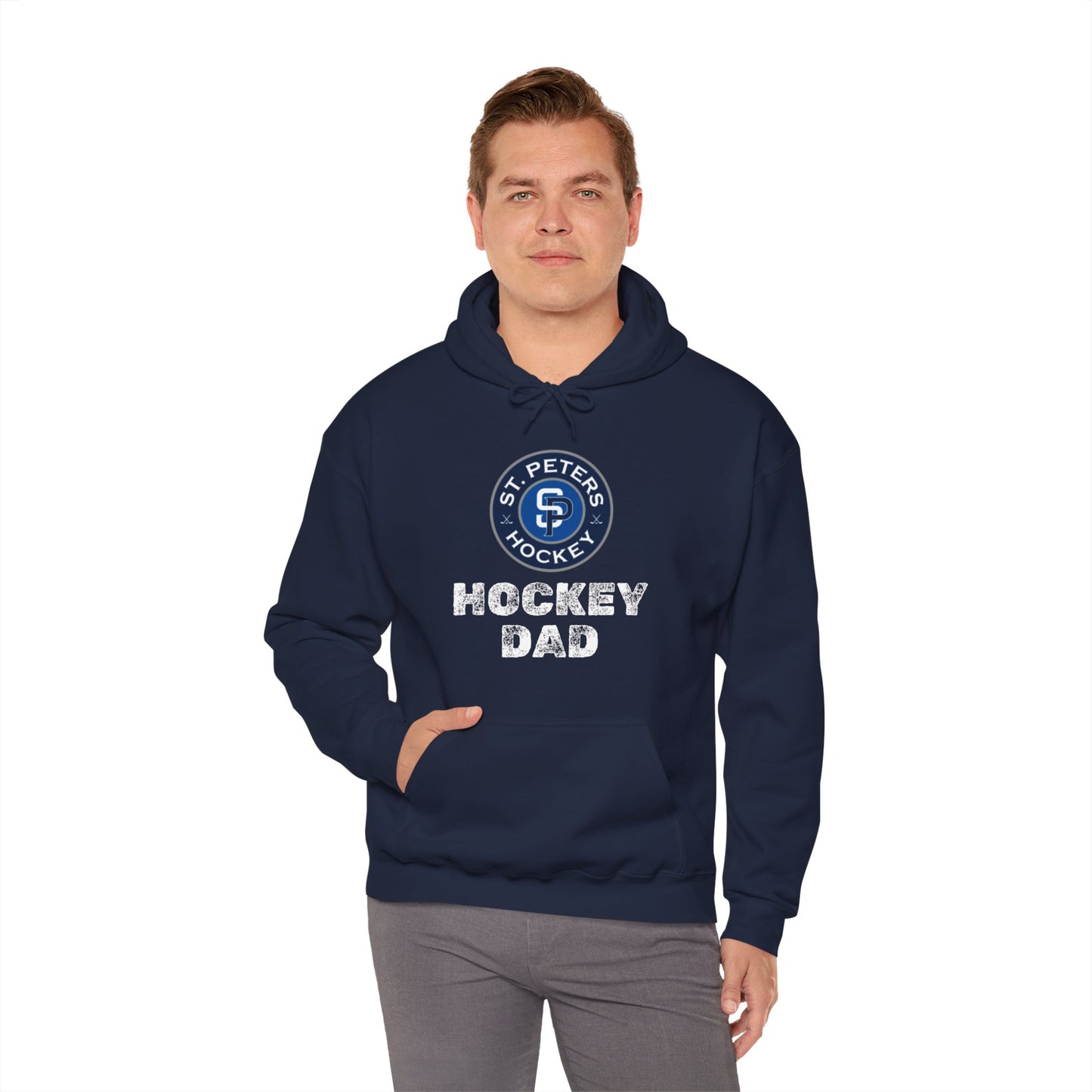 STP Hockey Dad - Unisex Heavy Blend™ Hooded Sweatshirt