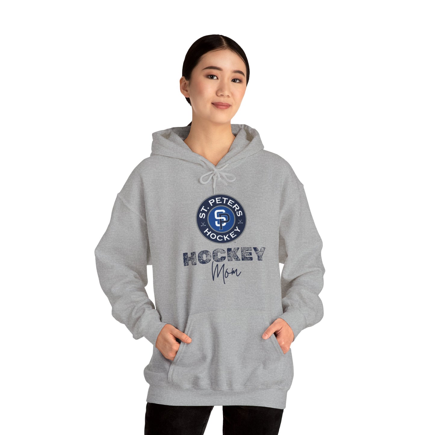 STP Hockey Mom - Unisex Heavy Blend™ Hooded Sweatshirt