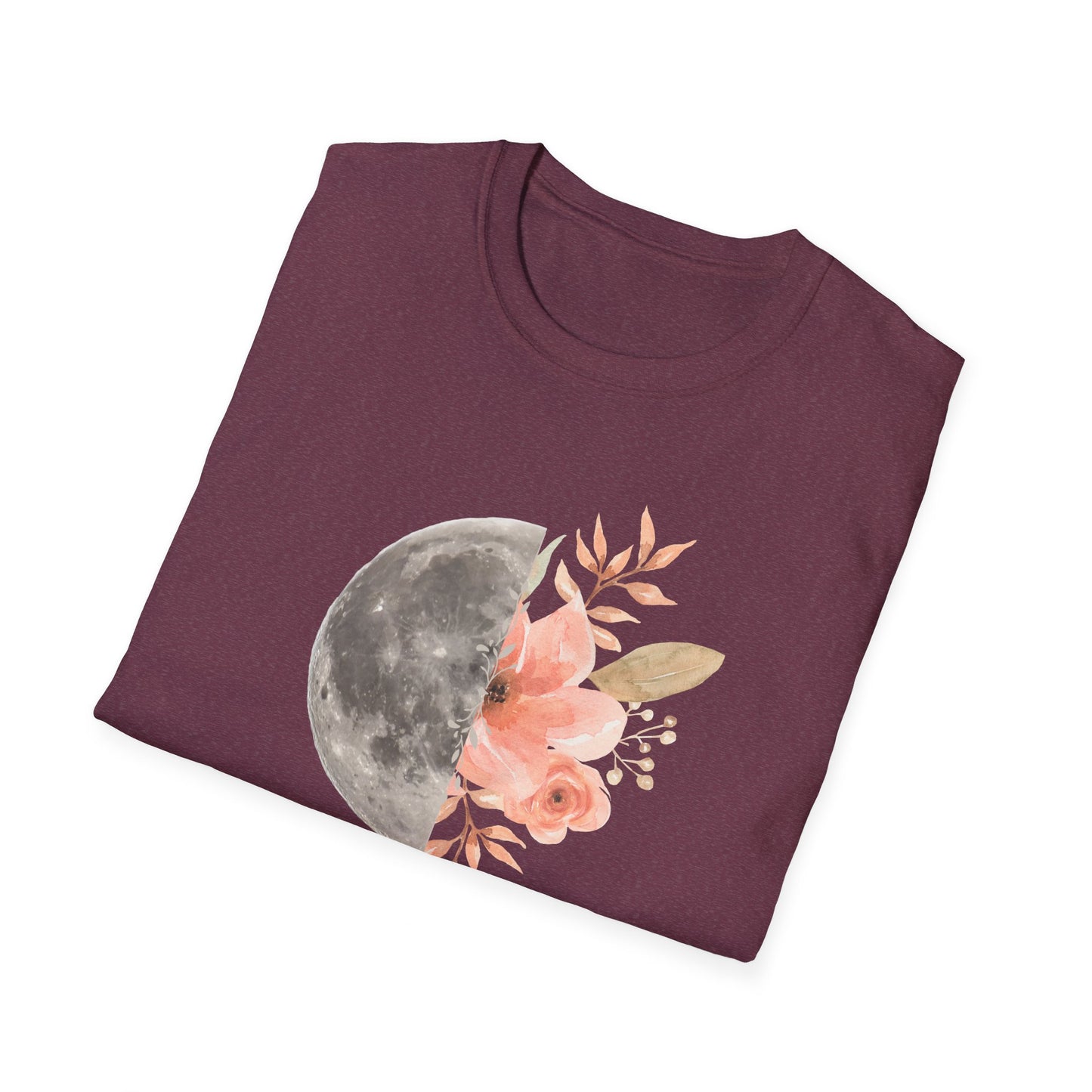 Lunar Flowers - Unisex Softstyle T-Shirt